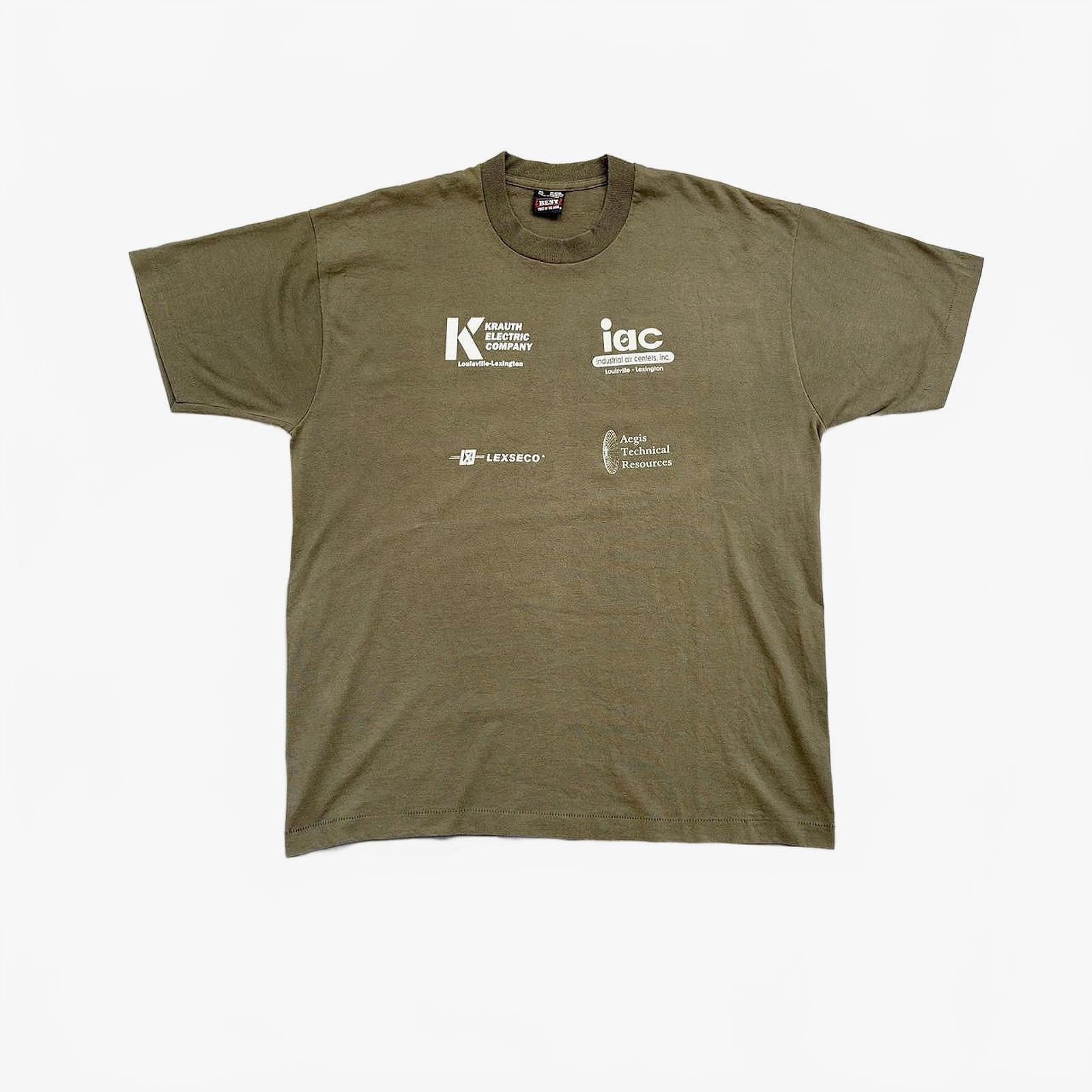 90s Krauth Electric Company Single Stitch T-Shirt / XL