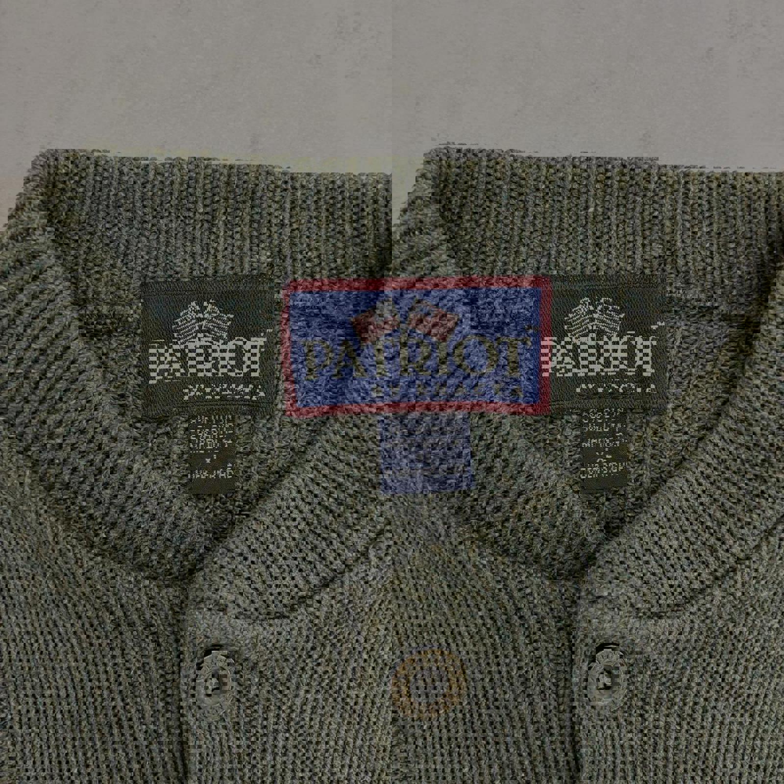 Vintage 1990’s Chunky Button Up Knitted Jumper