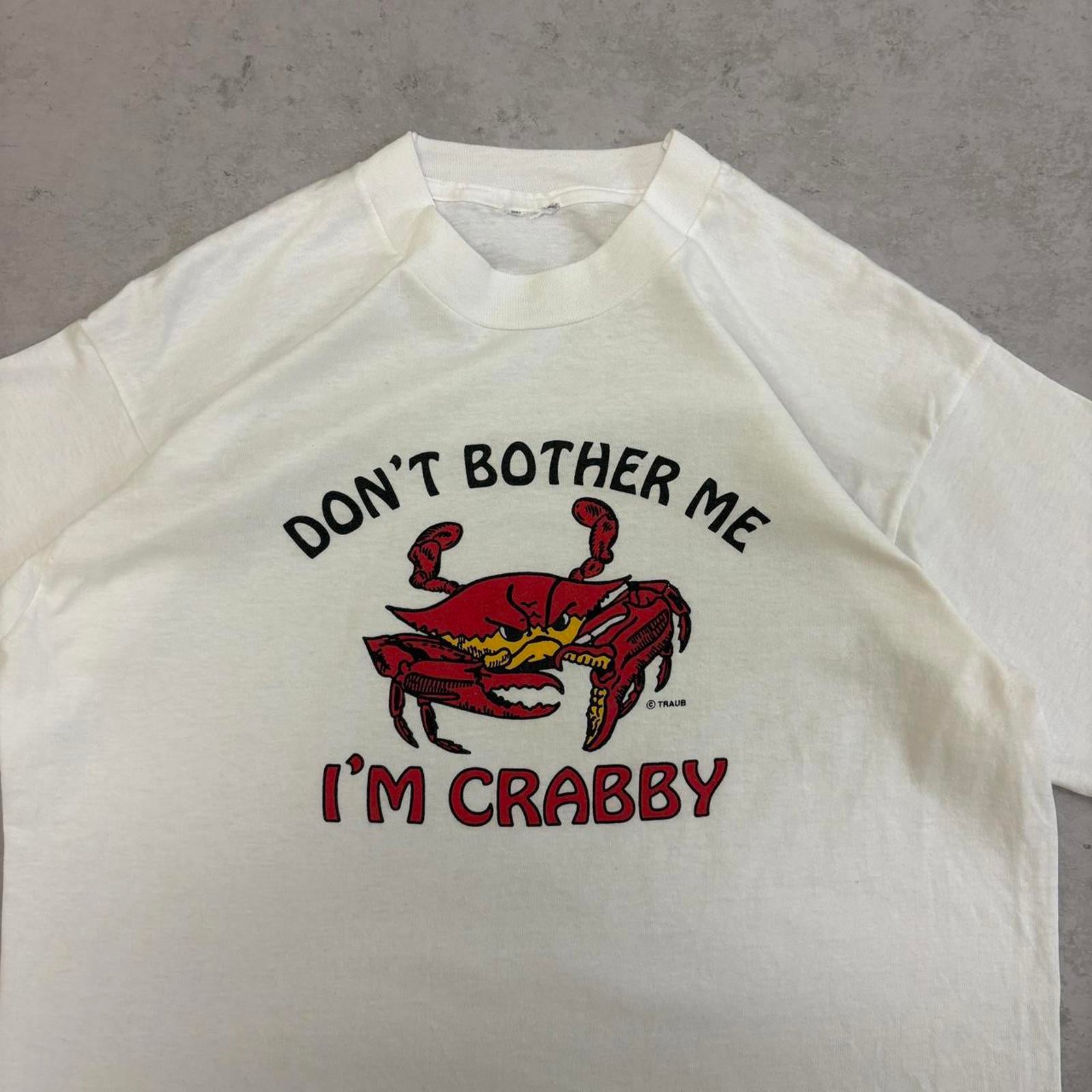 Vintage I’m Crabby Single Stitch T-Shirt