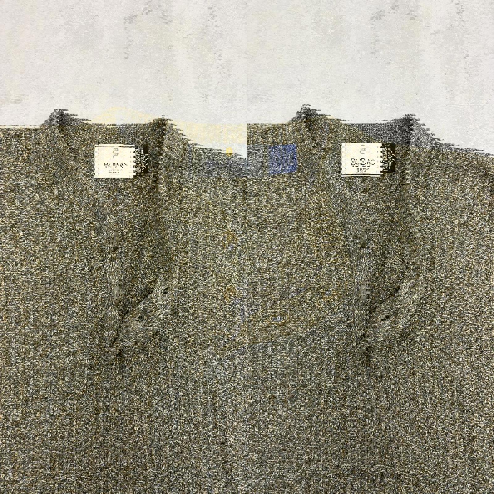 Vintage 1990’s Boxy Knitted Henley Jumper