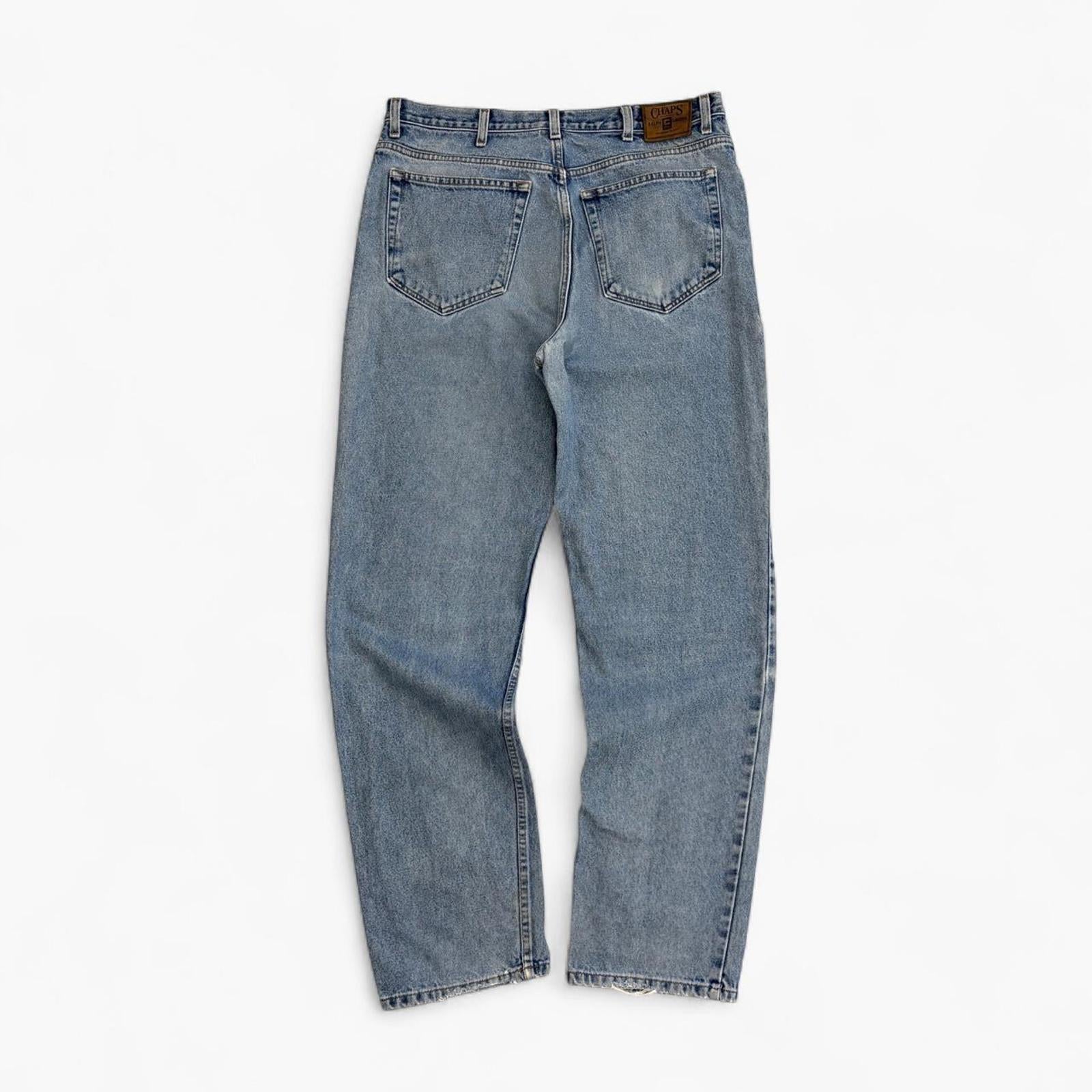Vintage Relaxed Fit Faded Jeans
