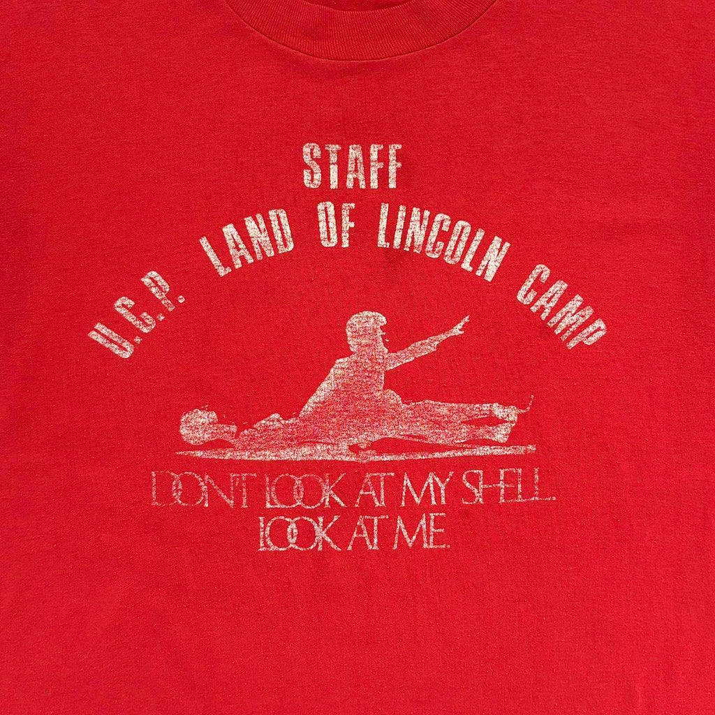 Vintage 1980’s Jerzees Lincoln Camp Single Stitch T-Shirt