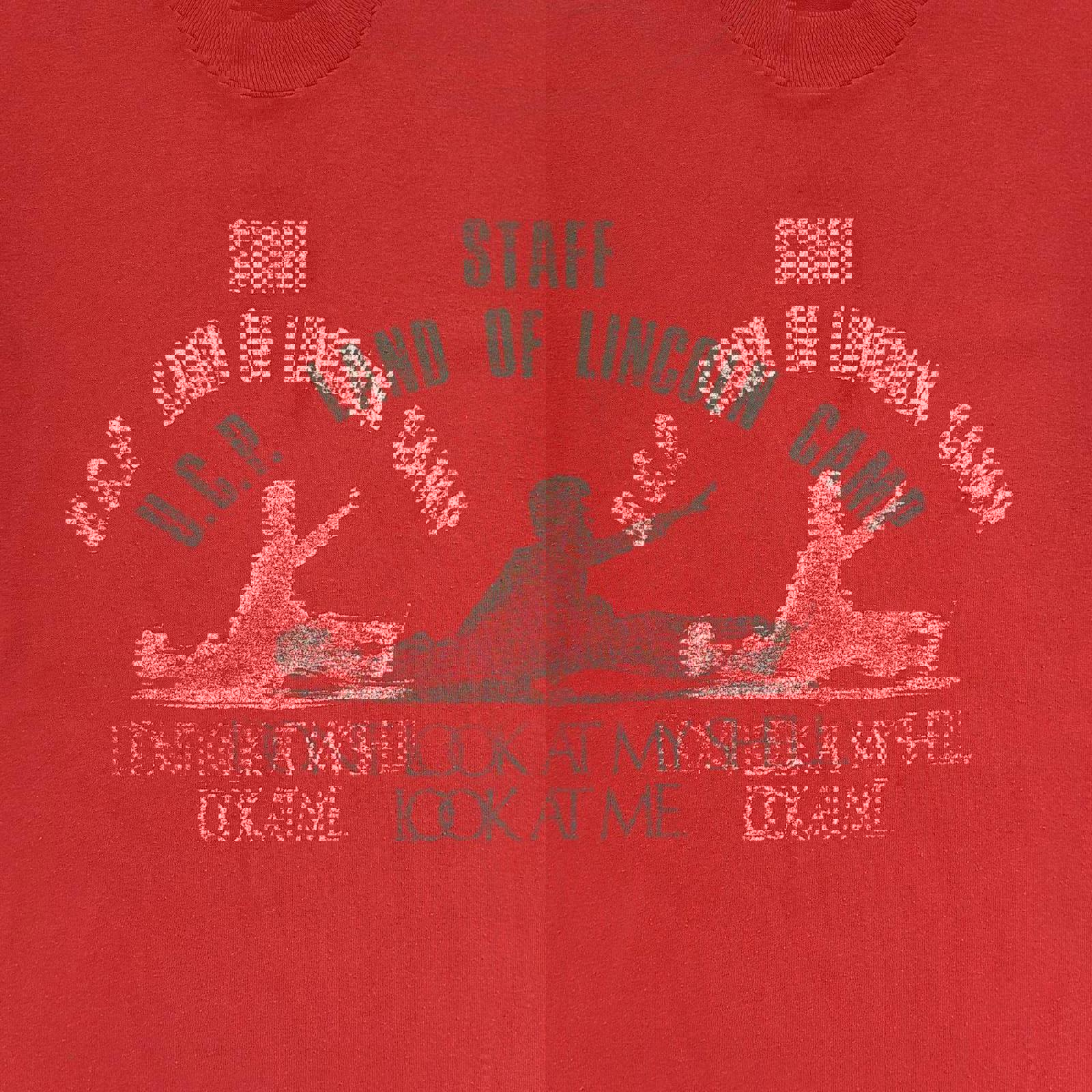 Vintage 1980’s Jerzees Lincoln Camp Single Stitch T-Shirt