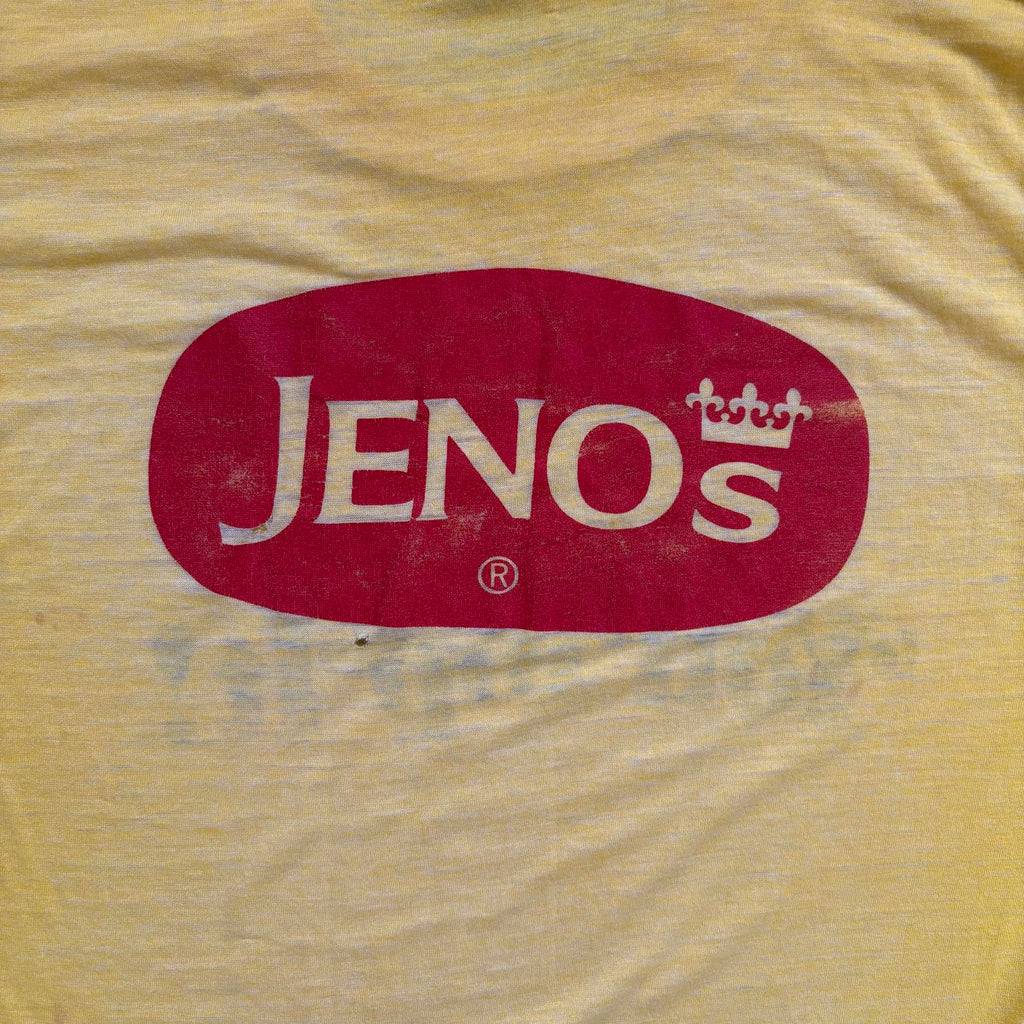 70s Jeno’s Pizza Thrashed Single Stitch T-Shirt / S