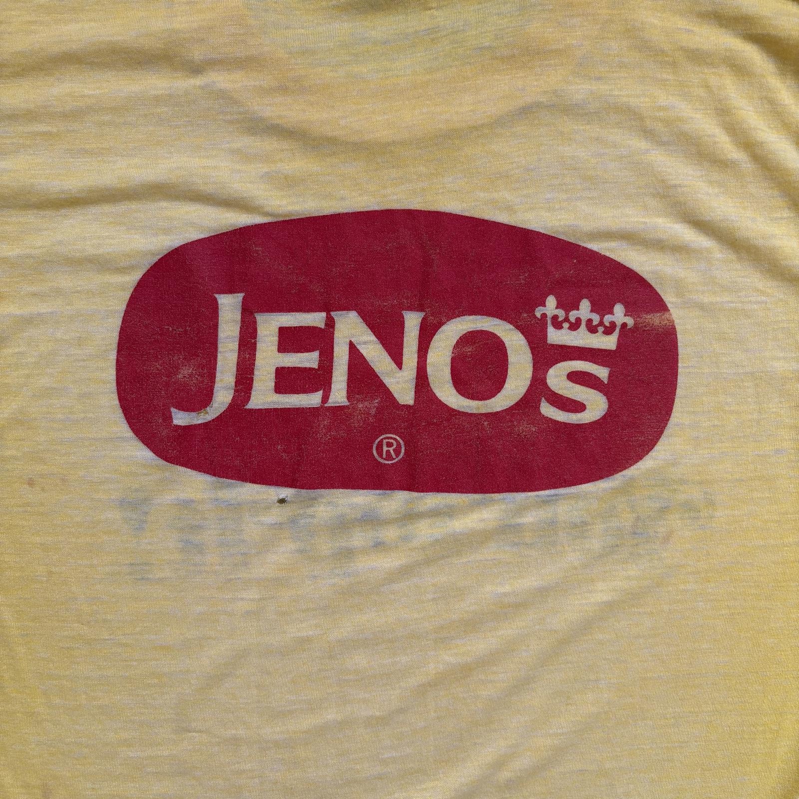 70s Jeno’s Pizza Thrashed Single Stitch T-Shirt / S