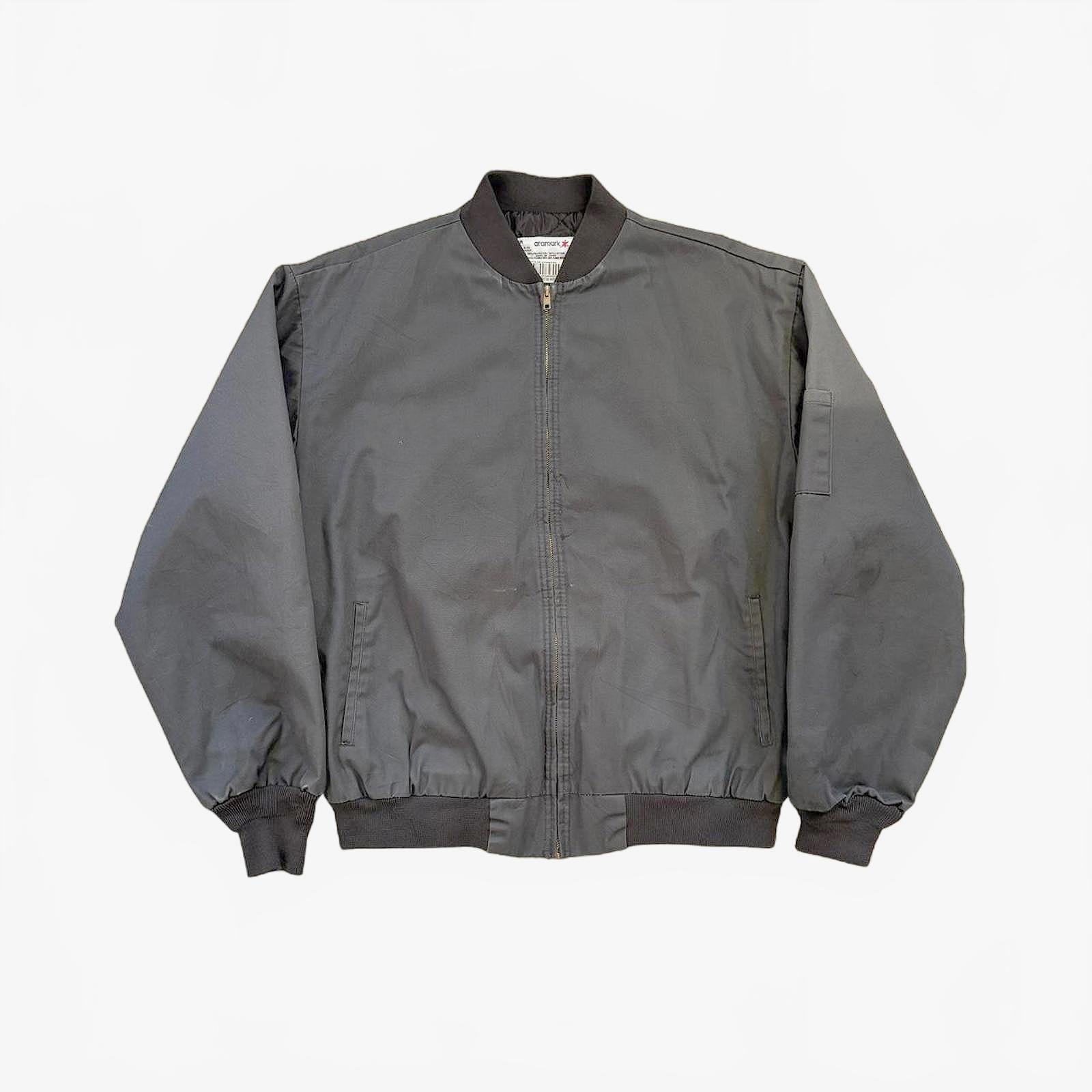90s Sun Faded Bomber Jacket / L