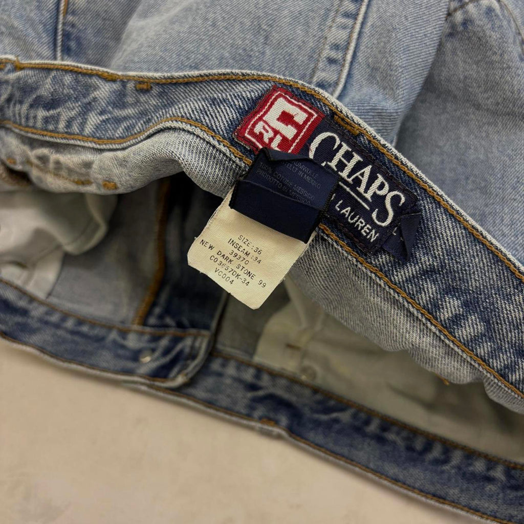 Vintage Relaxed Fit Faded Jeans