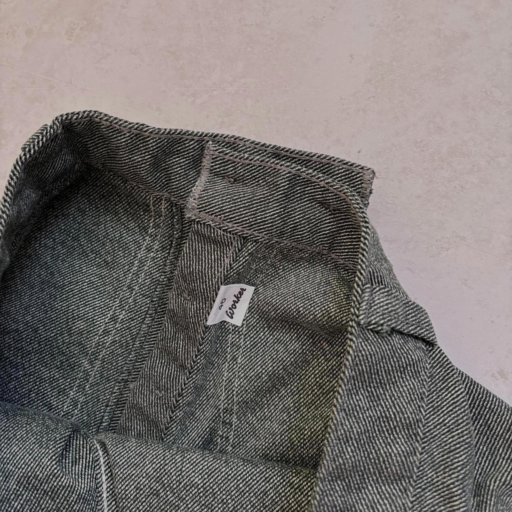 80s Thrashed Sanforized Swiss Military Workwear Trousers / W28