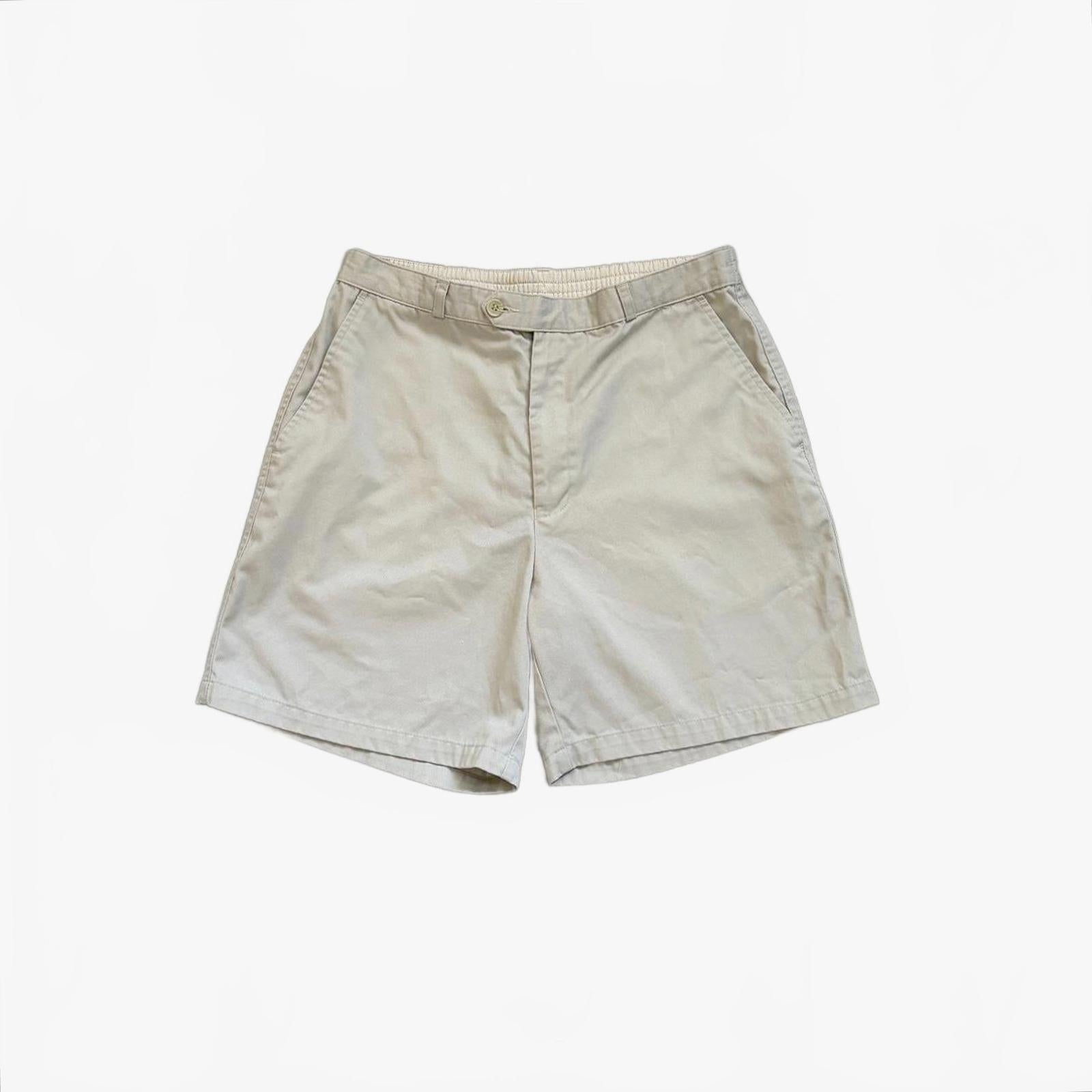 Pleated Chino Shorts / S