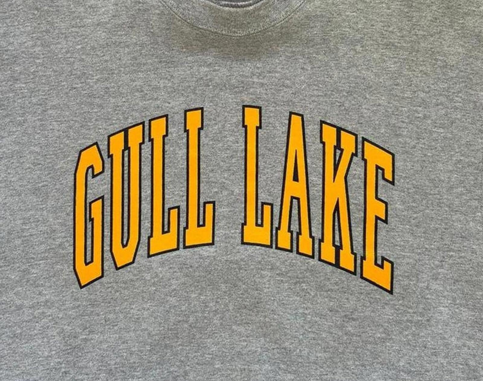 90s Heavyweight Gull Lake Souvenir Sweatshirt / M