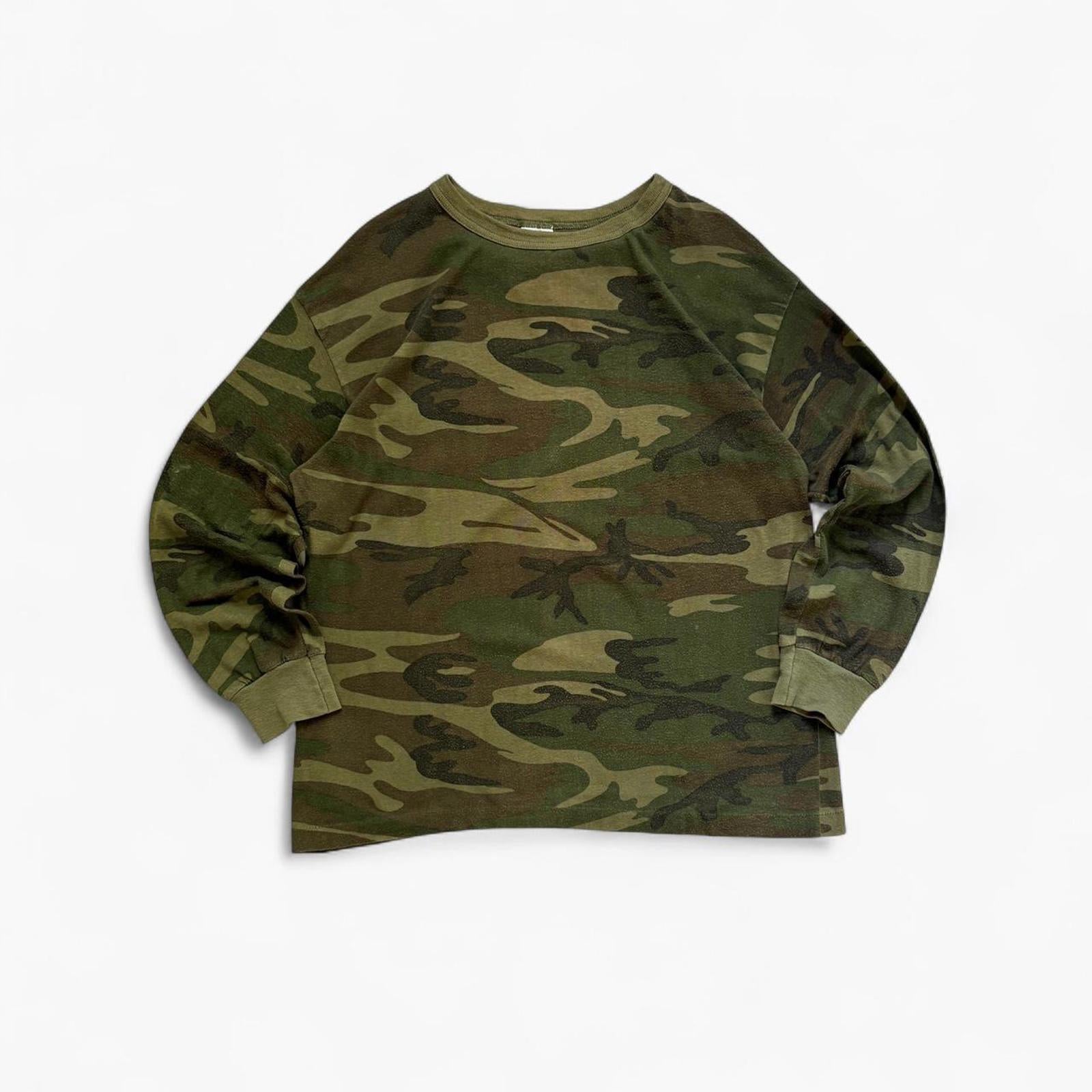 Vintage 1990’s Camo Long Sleeve T-Shirt