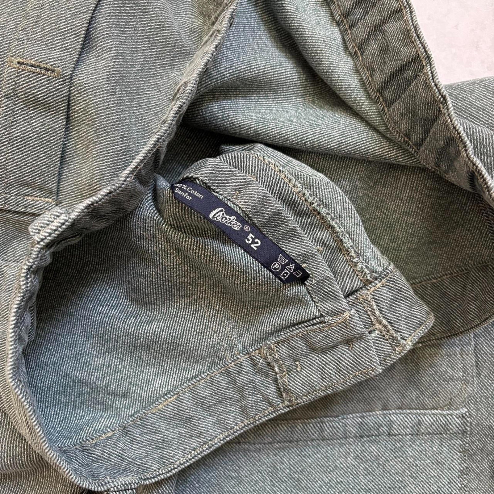 90s Repaired Sanforized Swiss Workwear Trousers / W38