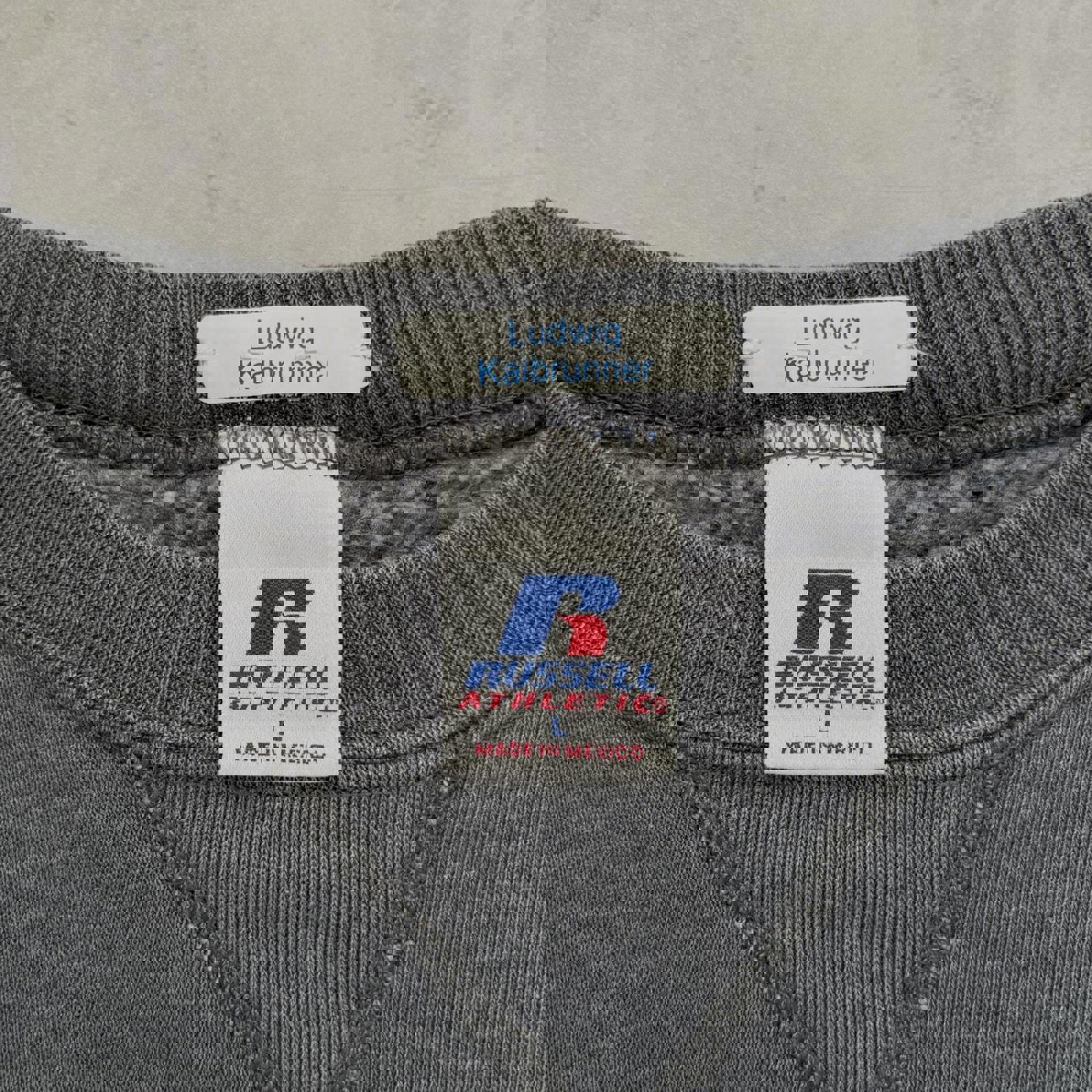 Vintage 1990’s Faded Russell Athletic Blank Sweatshirt