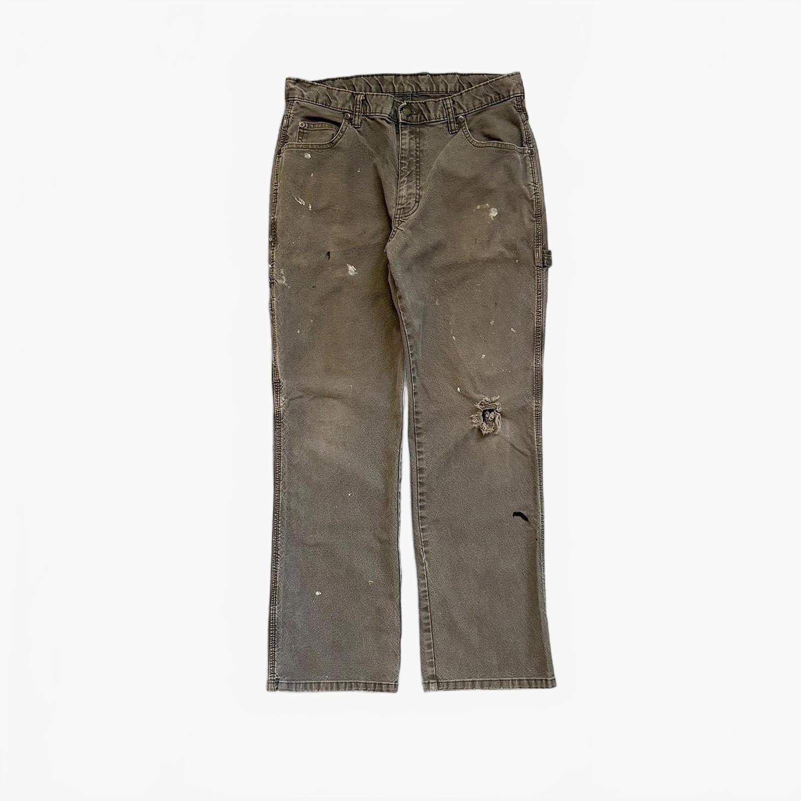 Thrashed Relaxed Fit Dickies Carpenter Trousers / W32