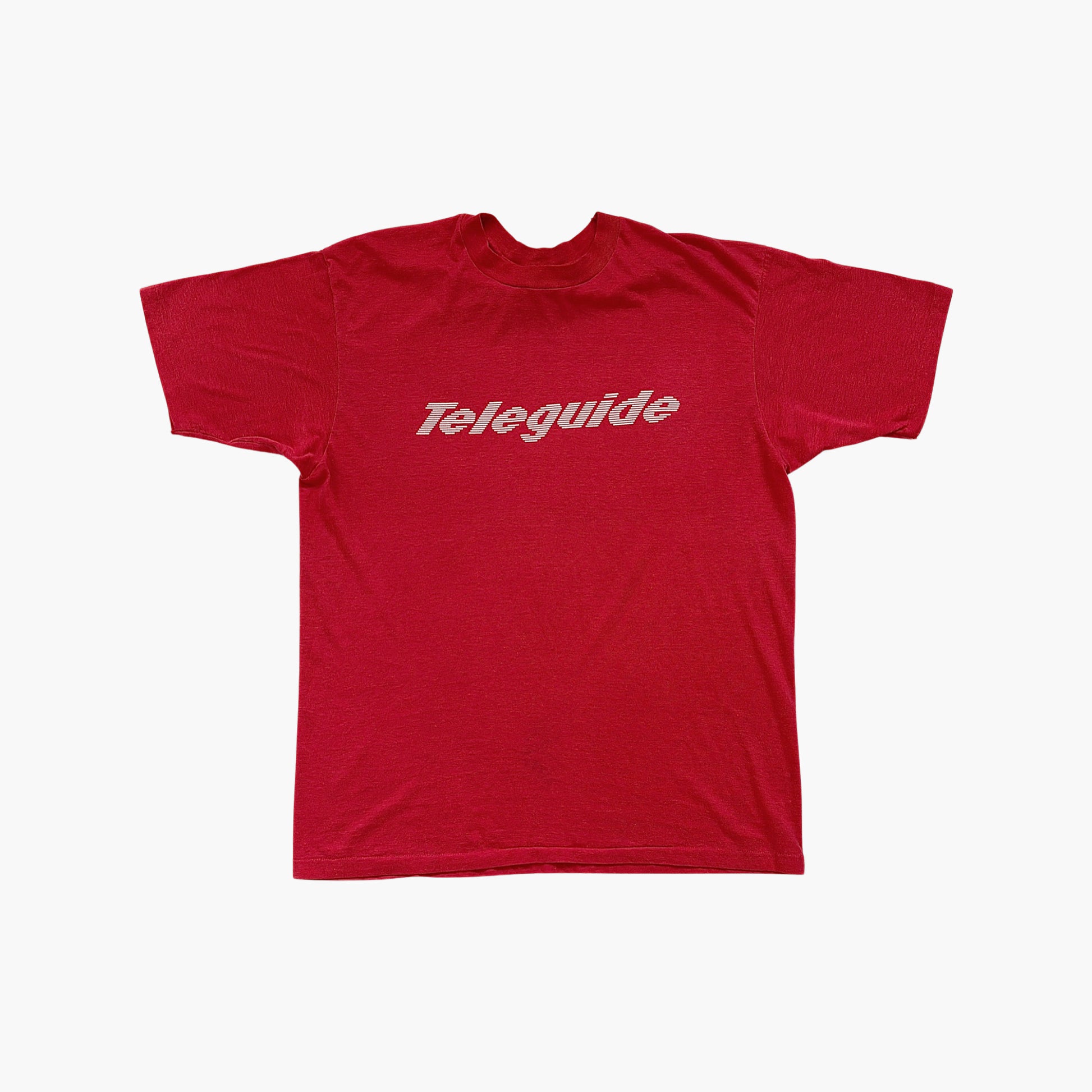 80s Faded Teleguide T-Shirt / L