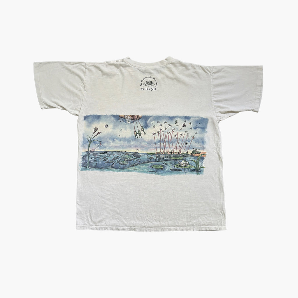 90s Age of Fish and Amphibians T-Shirt / L