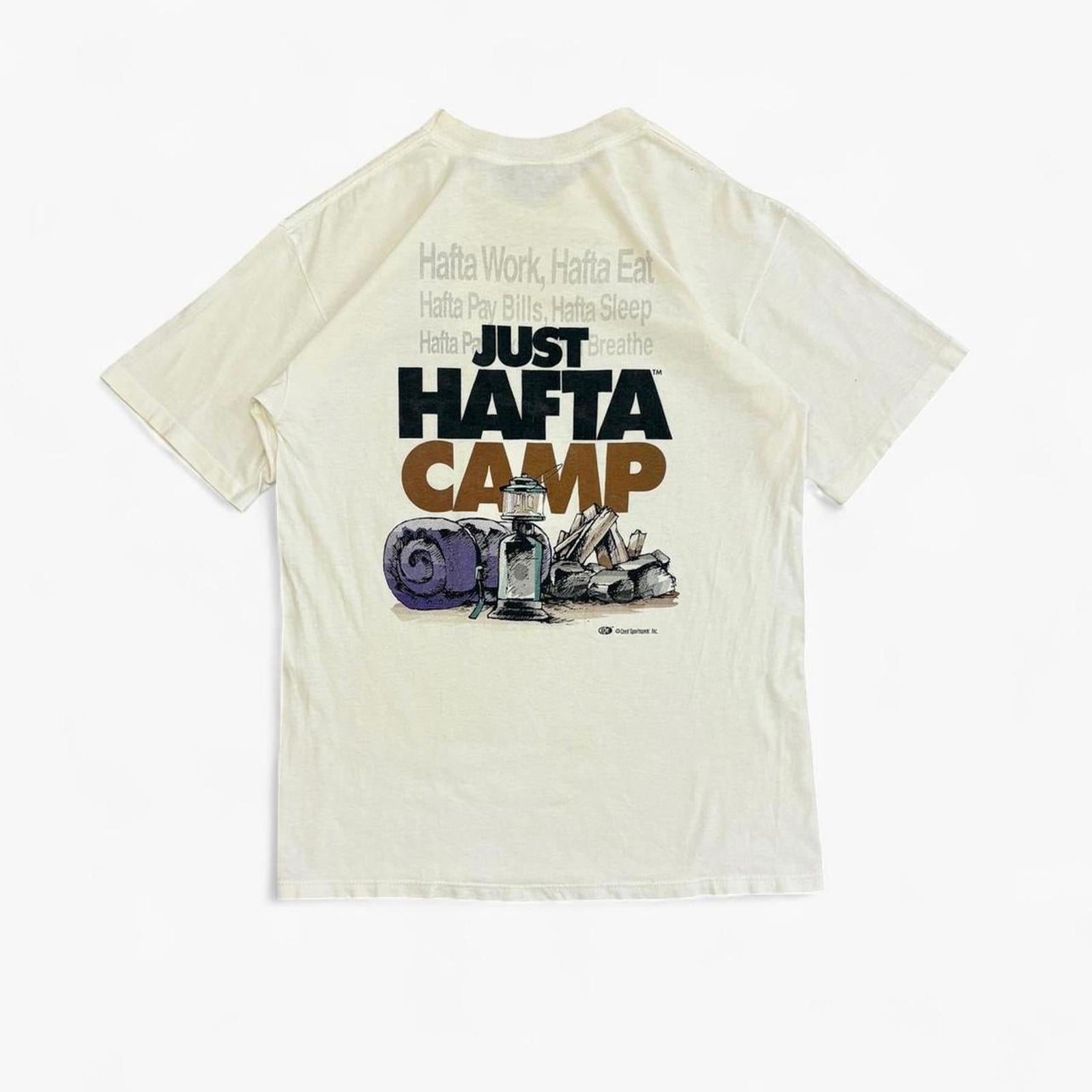 Vintage 1990’s Hafta Camp Graphic T-Shirt