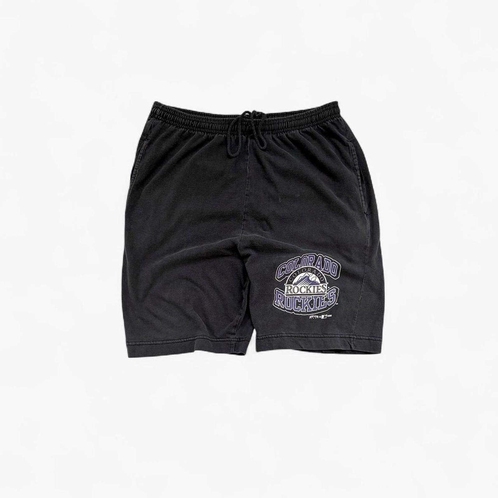 Vintage 1990’s Colorado Rockies MLB Sweat Shorts