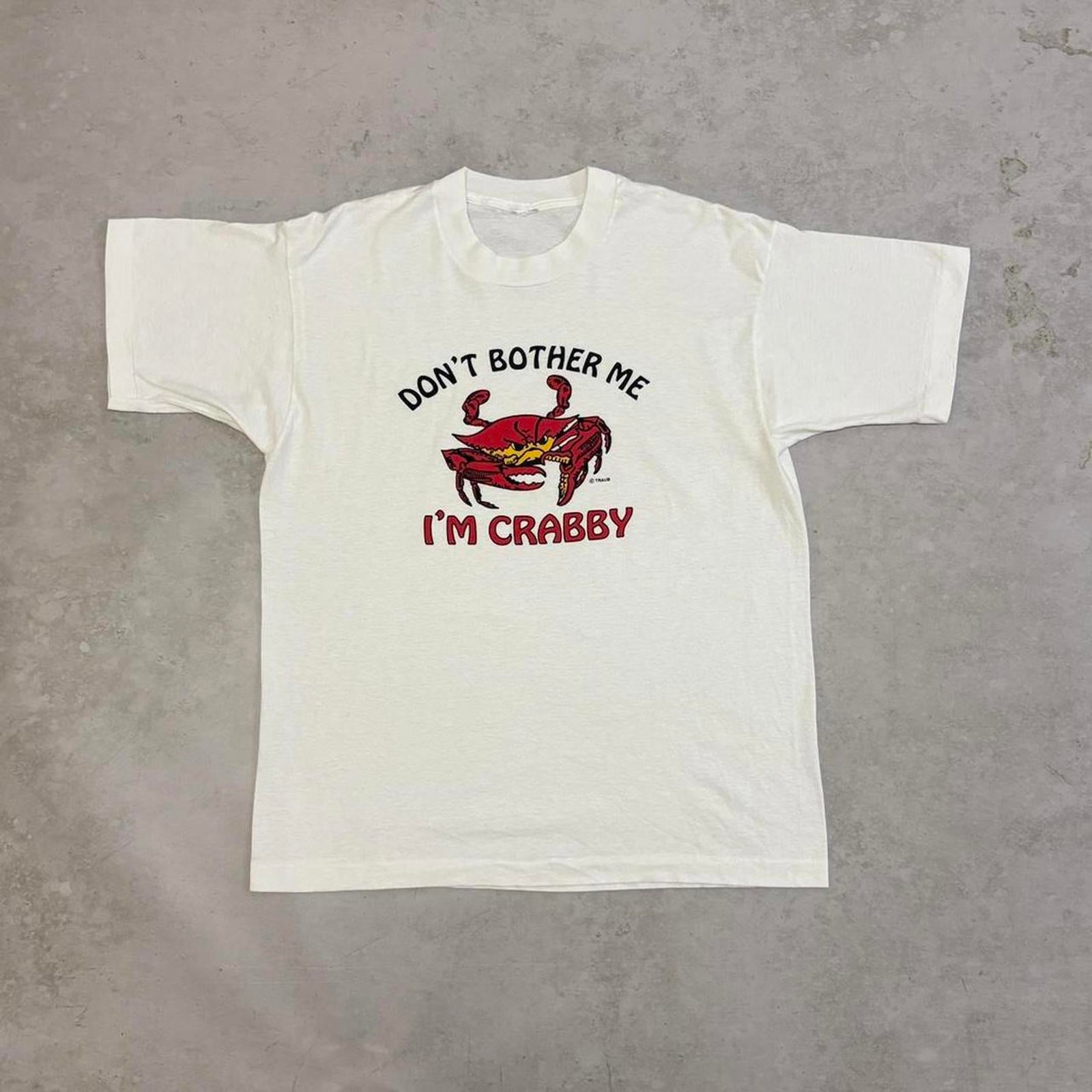 Vintage I’m Crabby Single Stitch T-Shirt