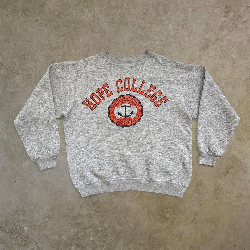 80s Hope College Sweatshirt / S
