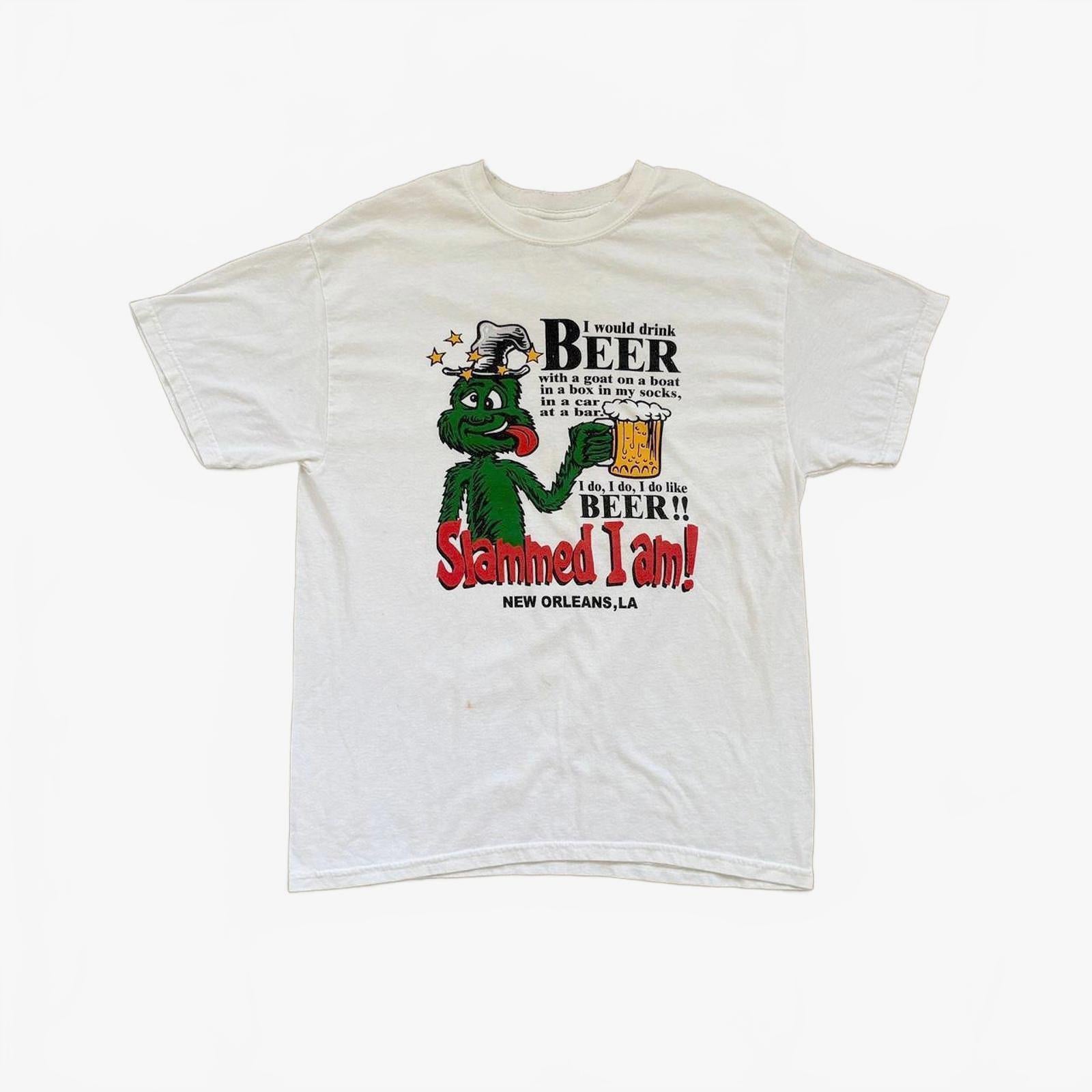 90s Dr Seuss Beer Slogan T-Shirt / M