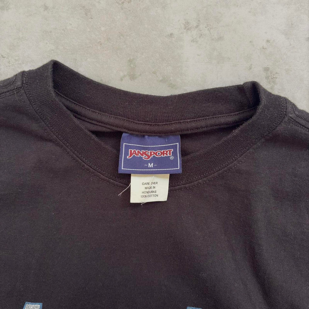 90s Mass Art Boxy Cropped T-Shirt / M