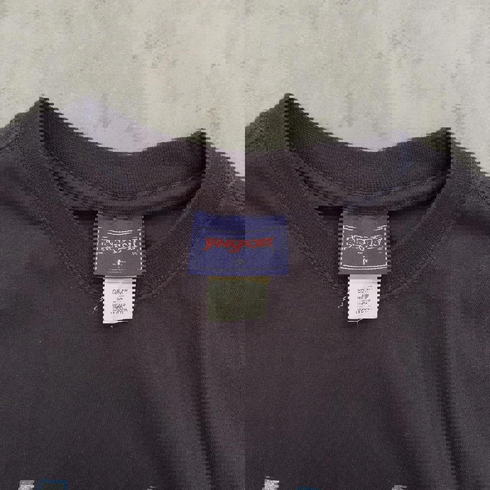 90s Mass Art Boxy Cropped T-Shirt / M