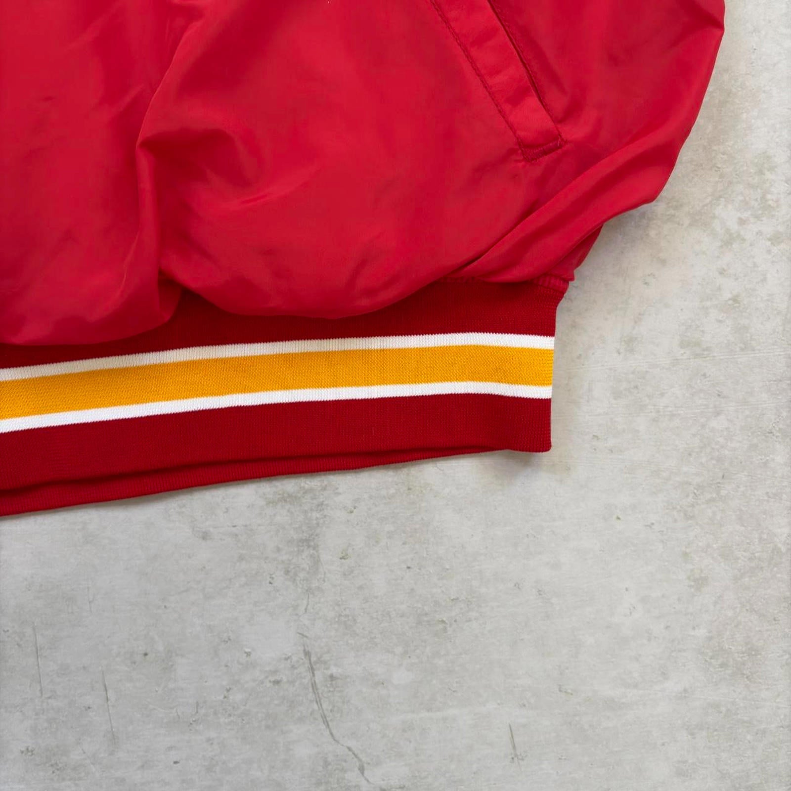 80s USA Satin Winbreaker / L