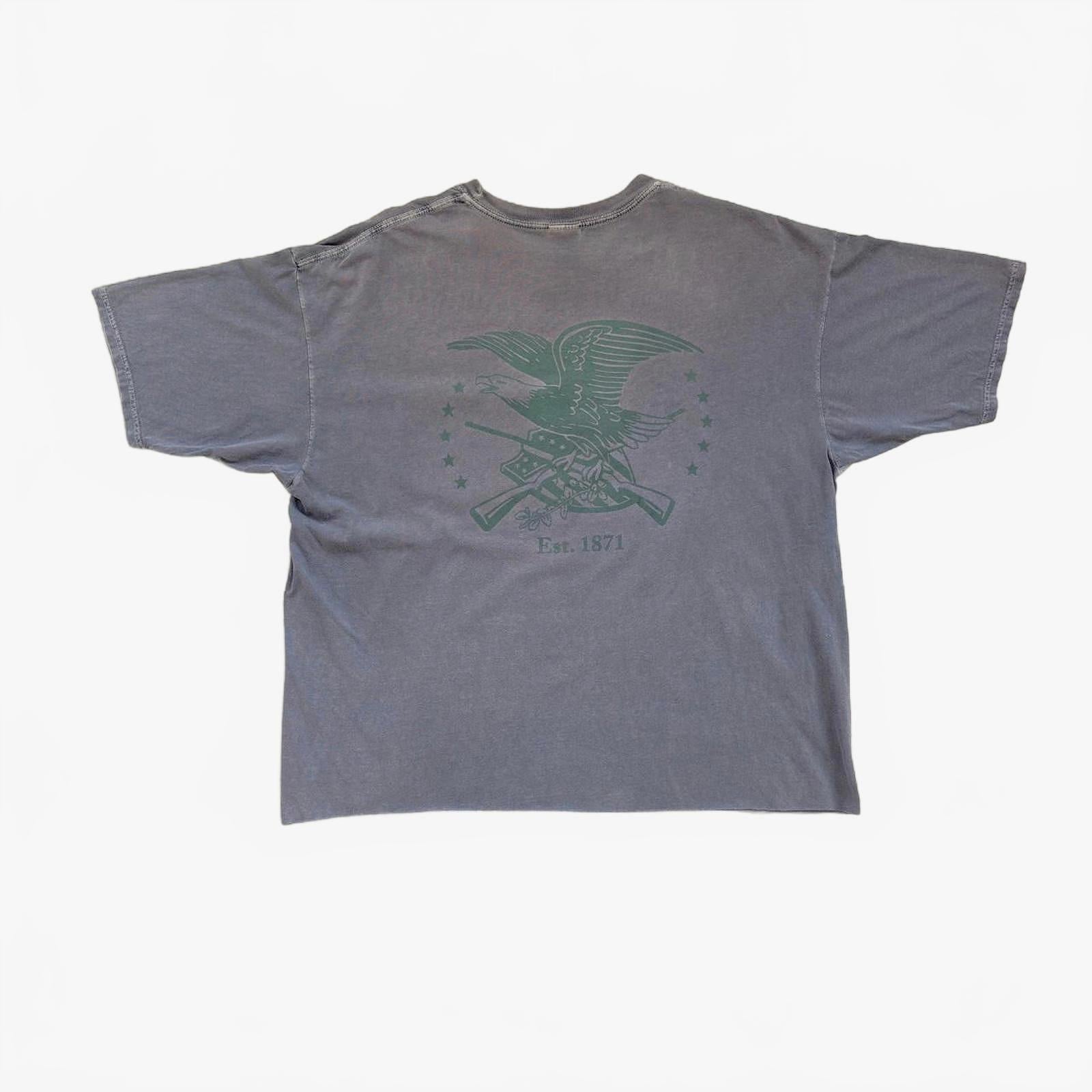 90s NRA Sun Faded Cropped T-Shirt / L
