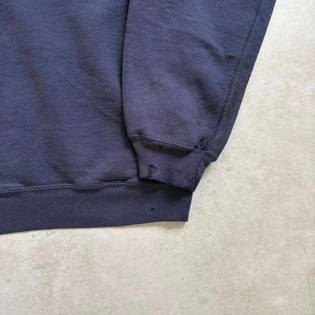 90s Thrashed Russell Athletic Blank Sweatshirt / XL
