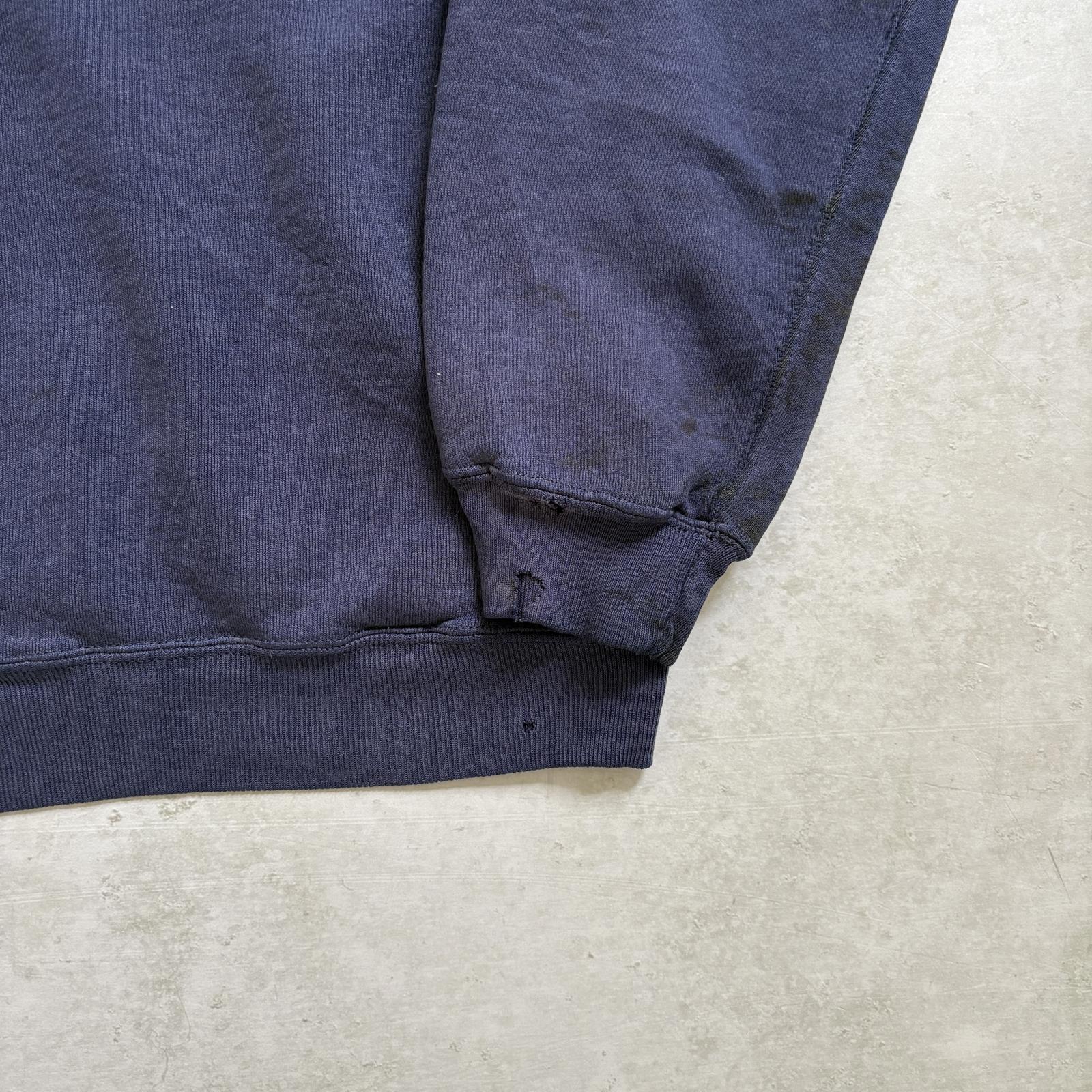 90s Thrashed Russell Athletic Blank Sweatshirt / XL