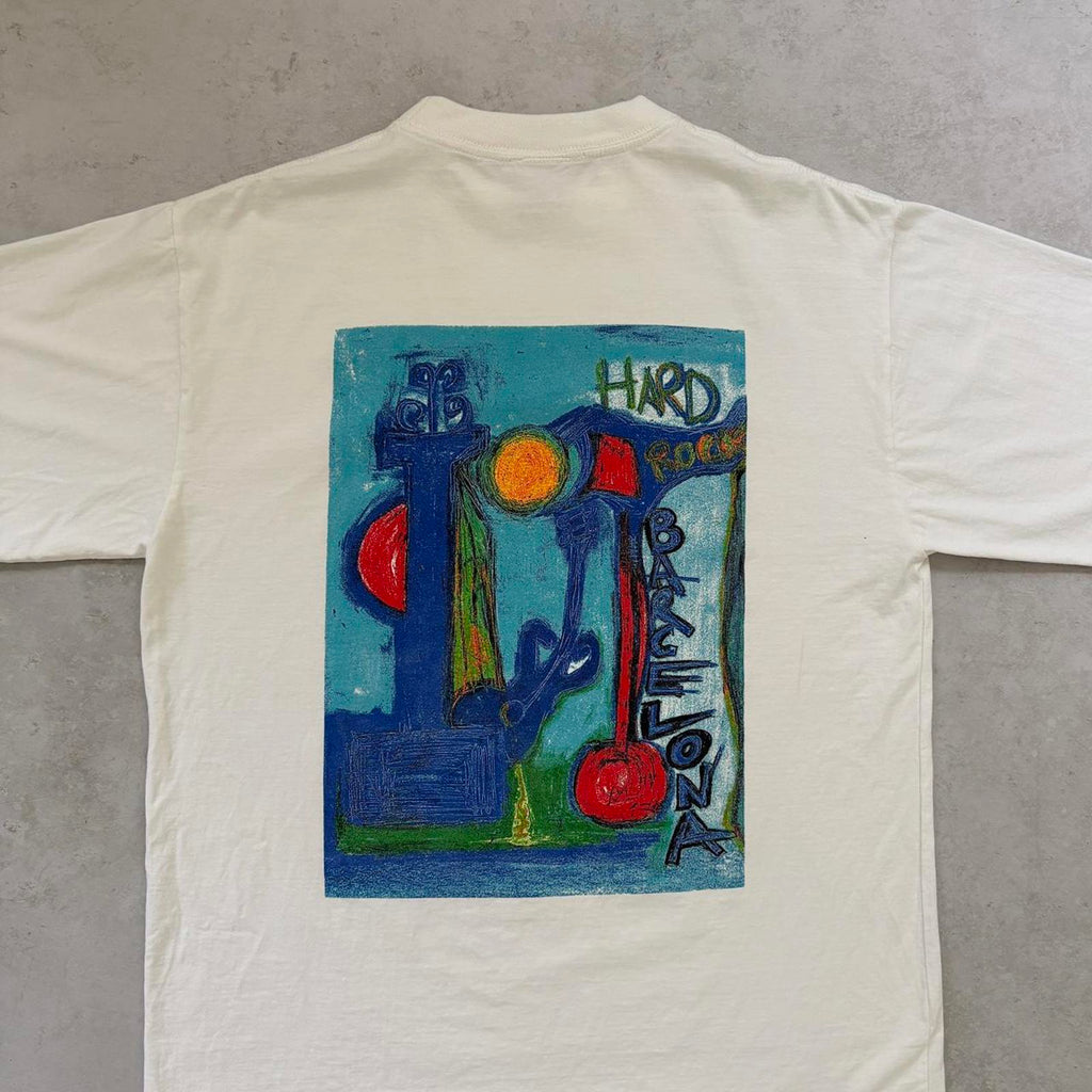 Vintage 1990’s Hard Rock Cafe Barcelona Graphic T-Shirt