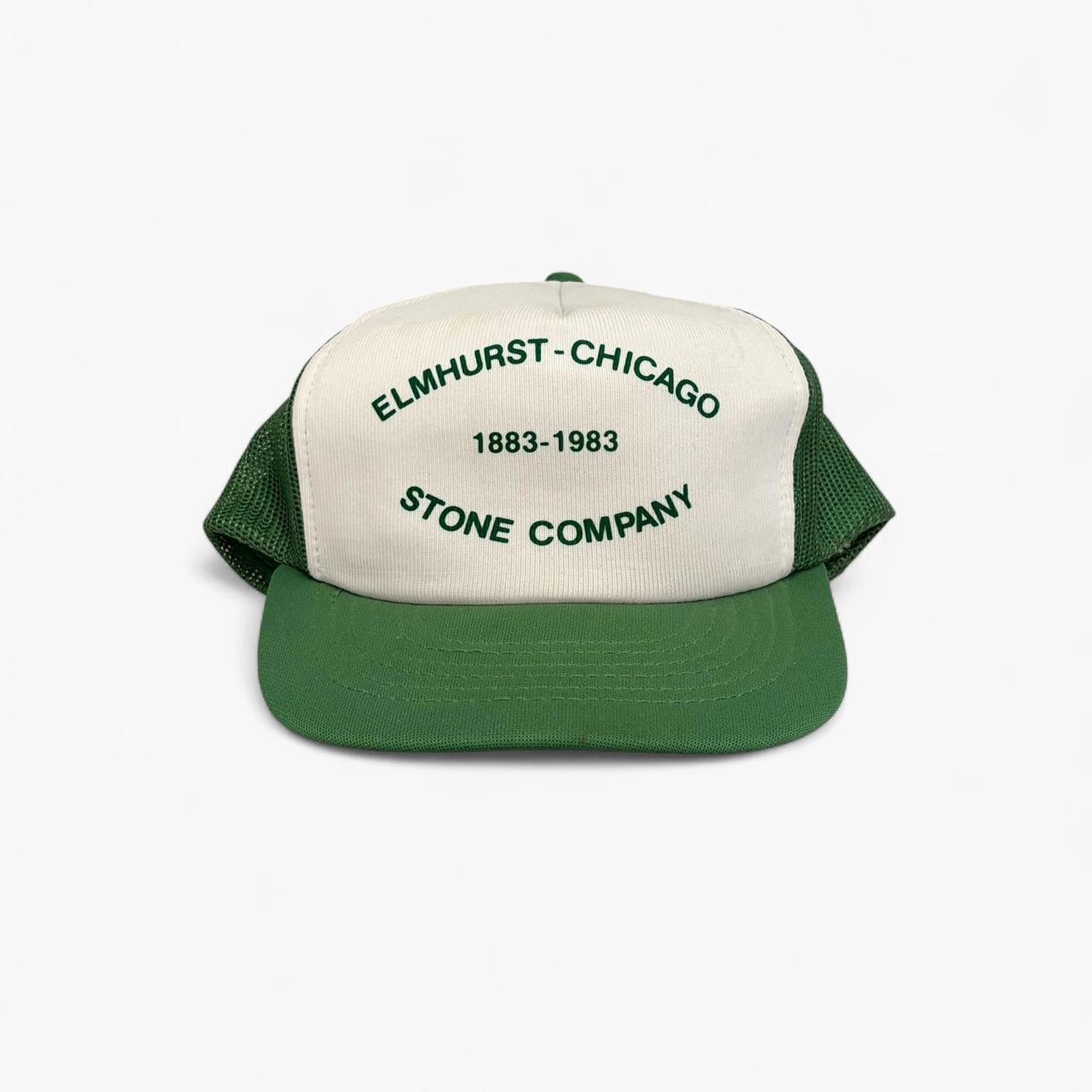 Vintage 1980’s Elmhurst Stone Company SnapBack Trucker Cap