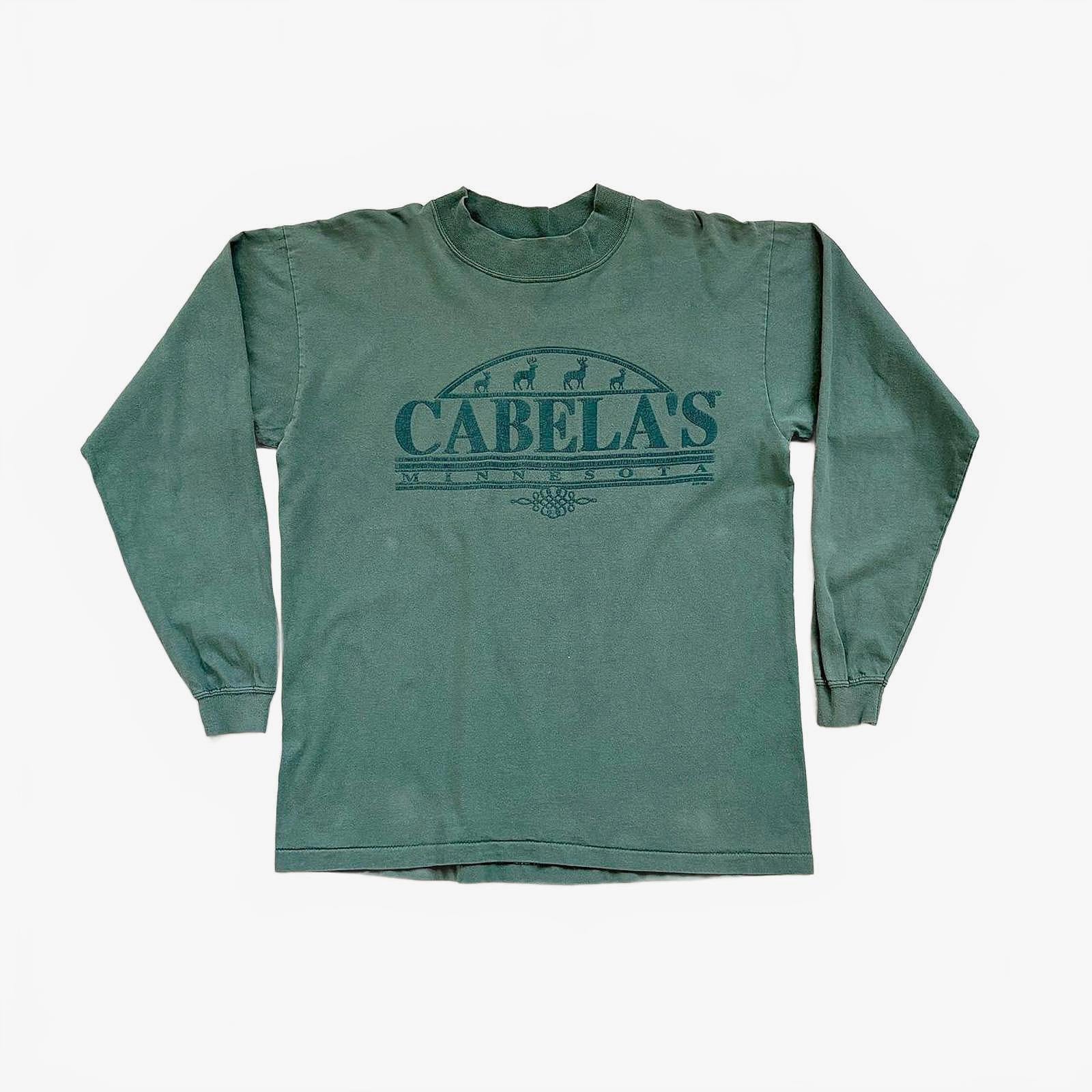 90s Cabela's Long Sleeve T-Shirt / M