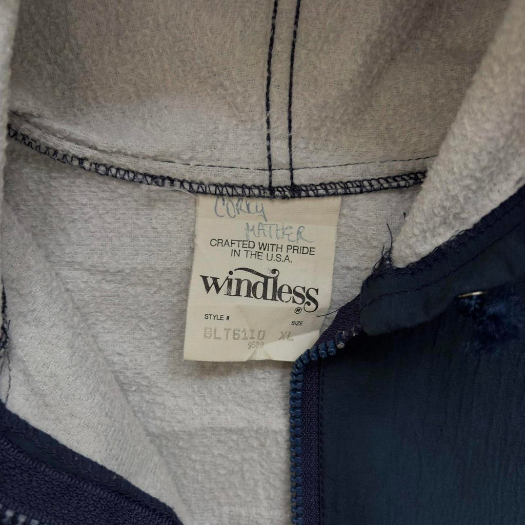 80s Middlebury College Hooded Windbreaker