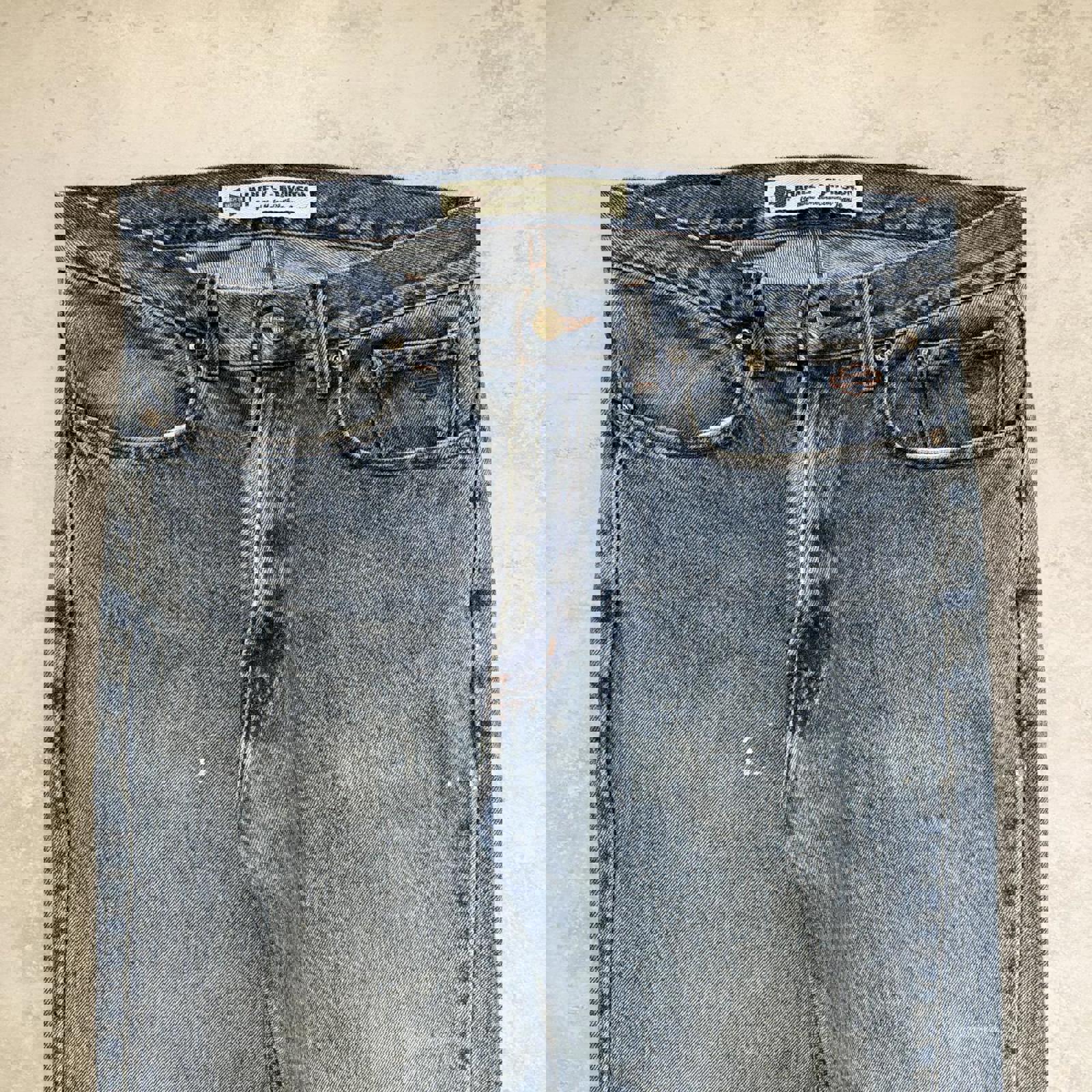 Vintage Harley Davidson Relaxed Fit Bootcut Jeans
