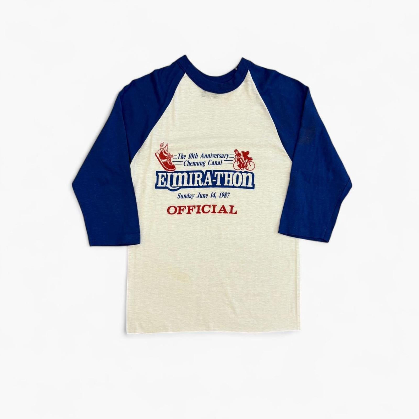 Vintage 1987 Marathon Ringer T-Shirt