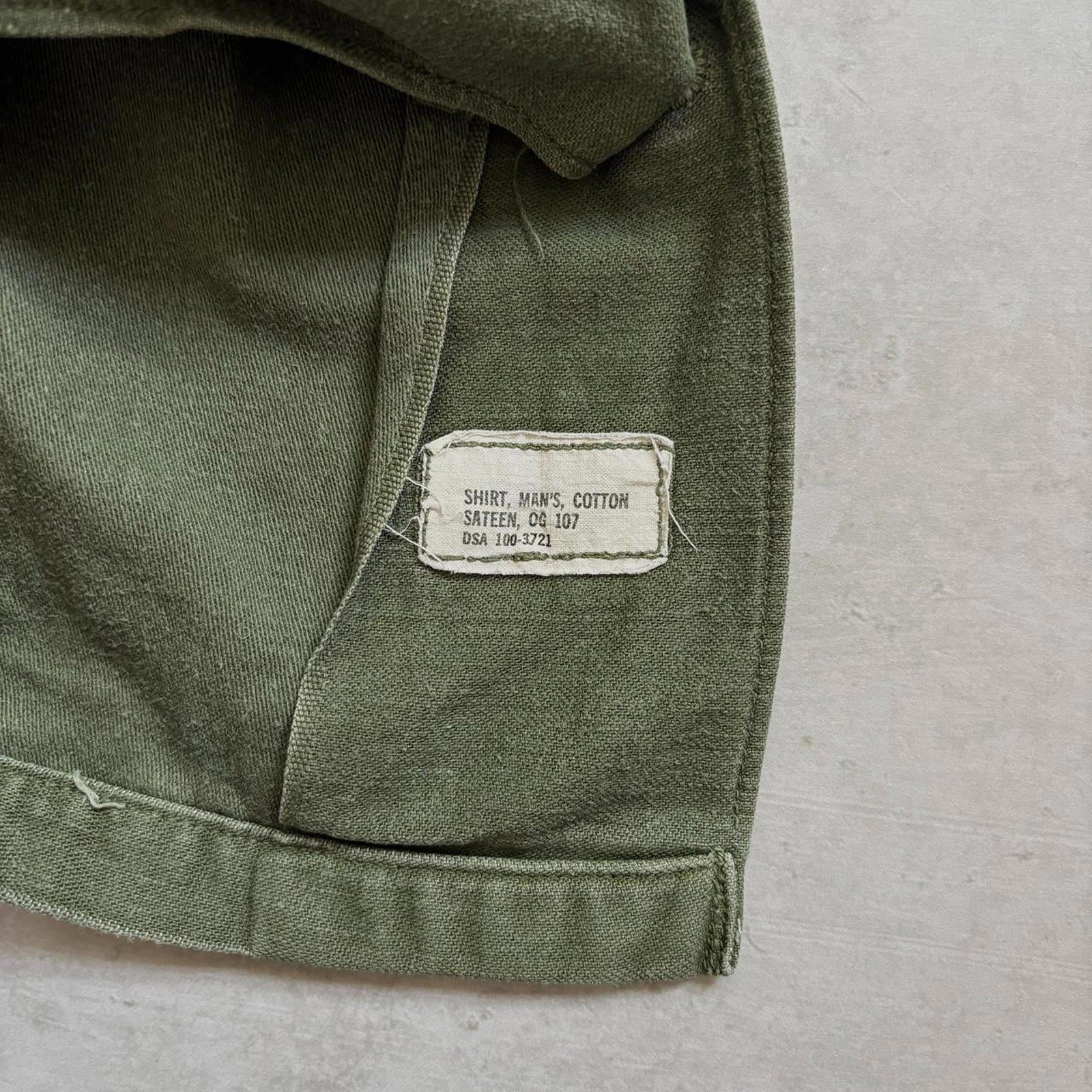 60s OG Sateen US Navy Shirt / S