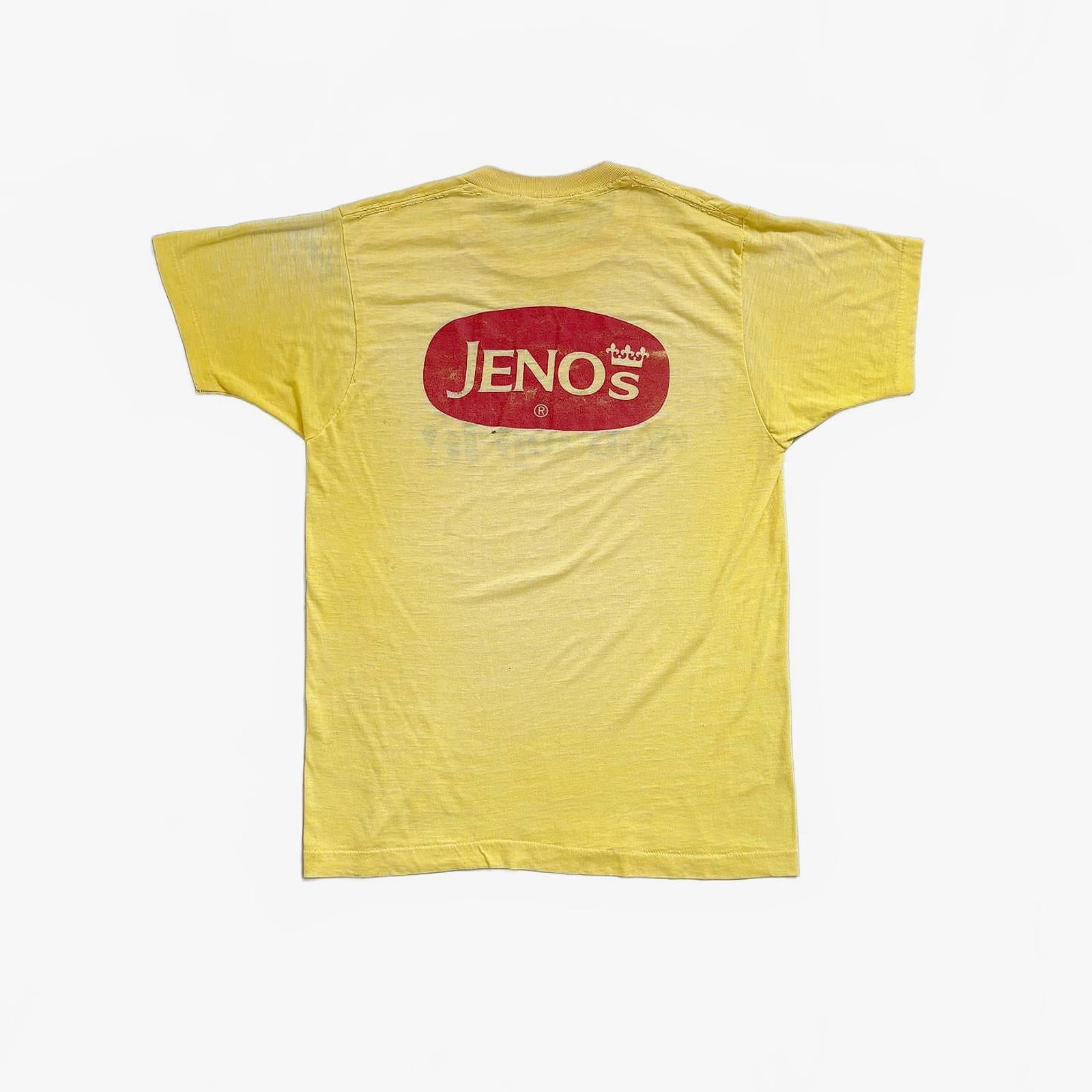 70s Jeno’s Pizza Thrashed Single Stitch T-Shirt / S