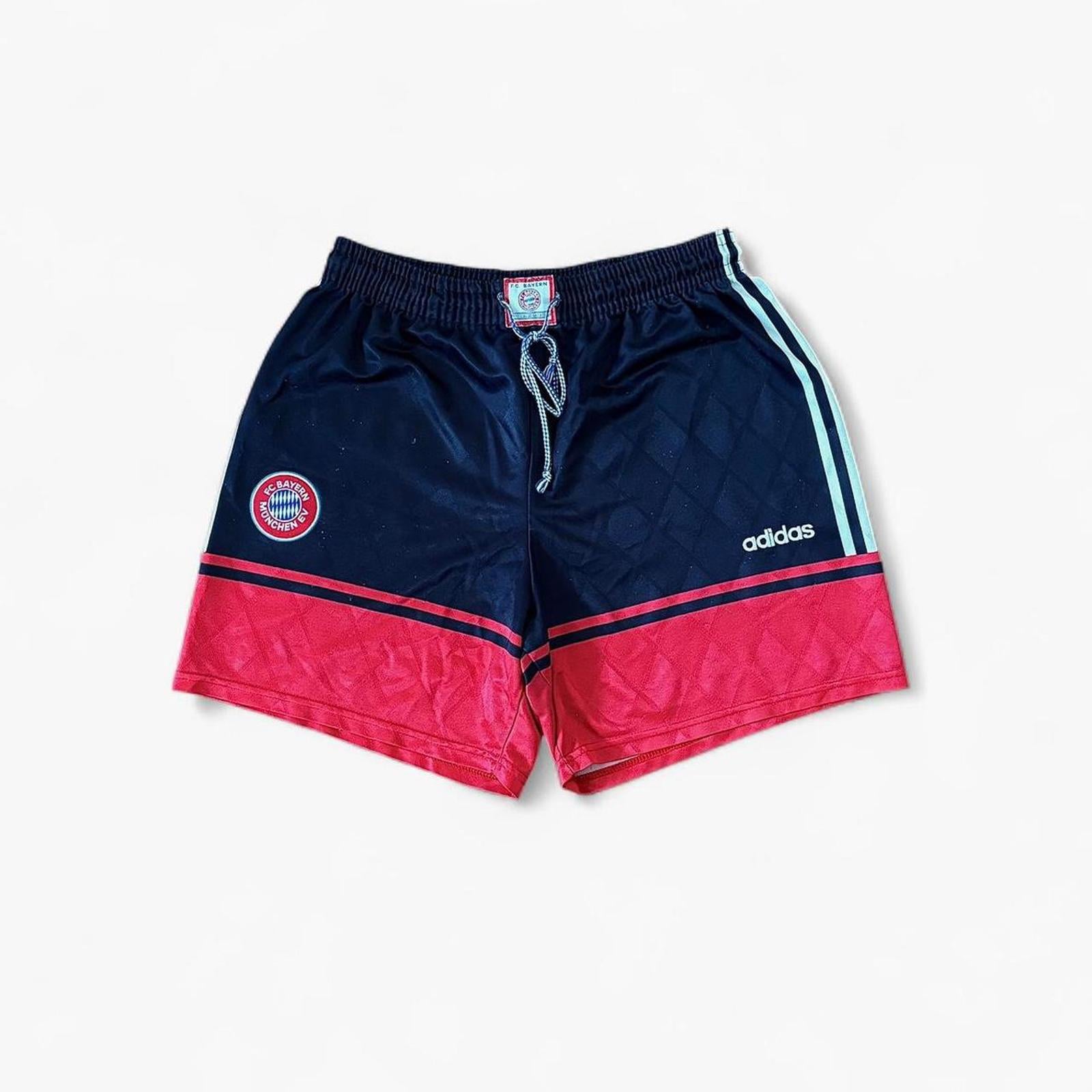 Vintage 1997 Adidas Bayern Munich Away Shorts