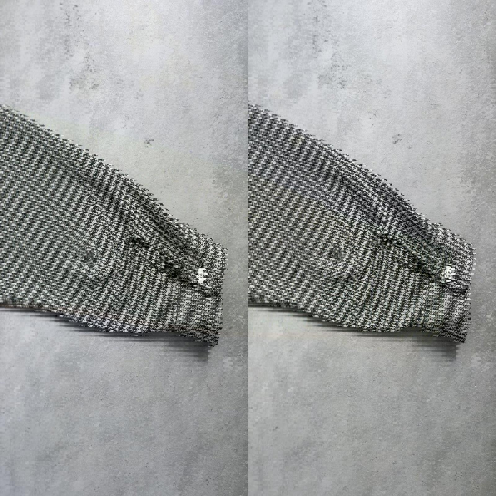 70s Van Heusen Double Identity Gingham Shirt / S