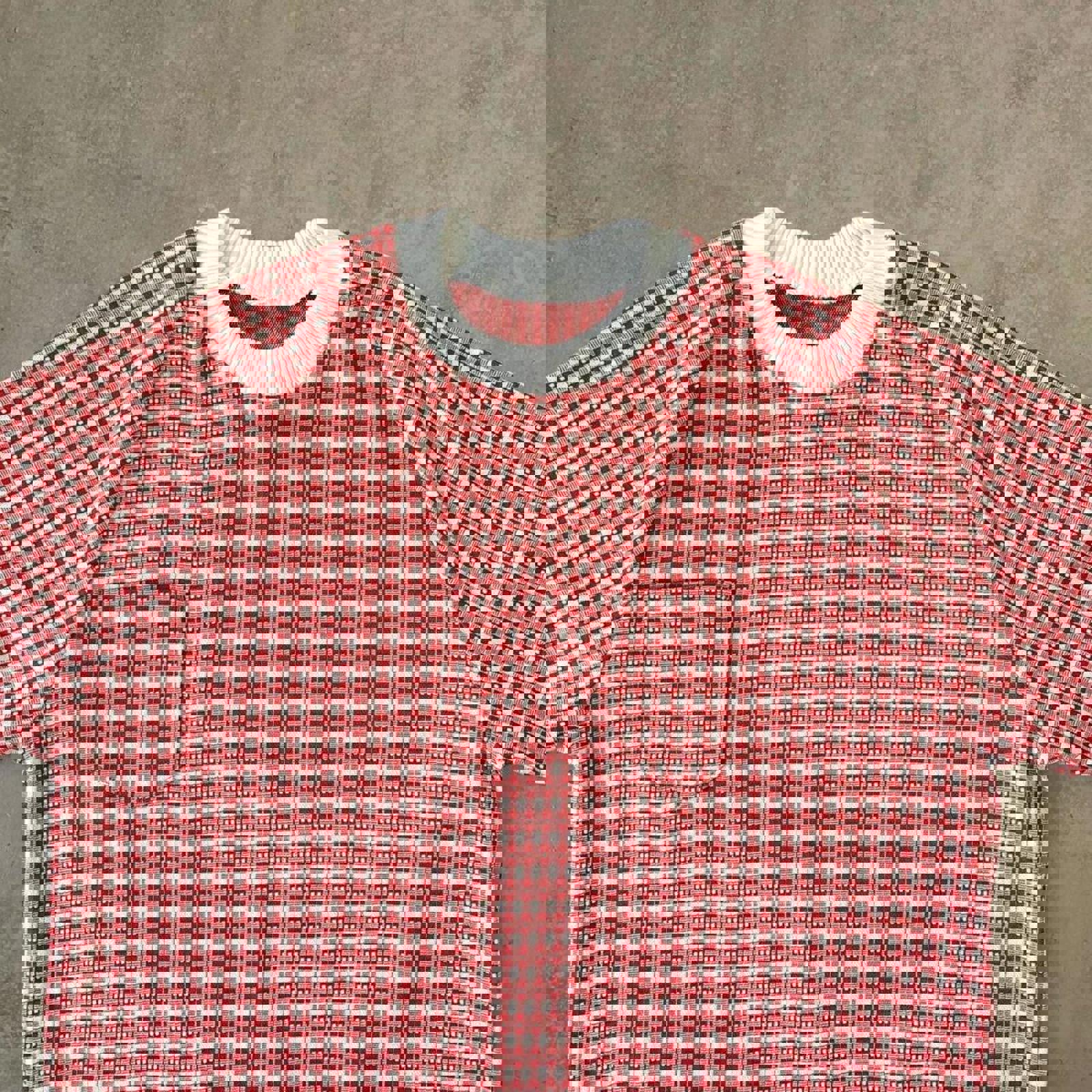 Vintage 1970’s Gingham Check Top