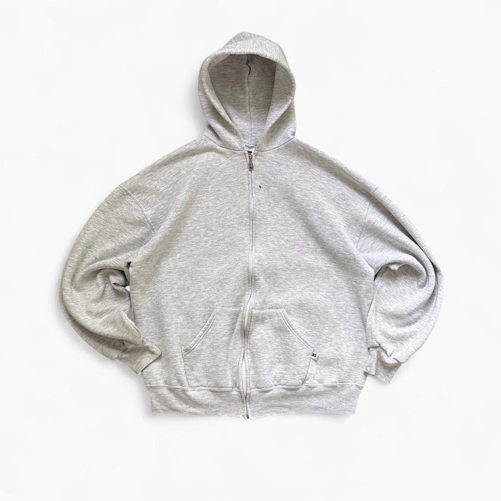 Vintage 1990’s Russell Athletic Blank Zip Up Hoodie