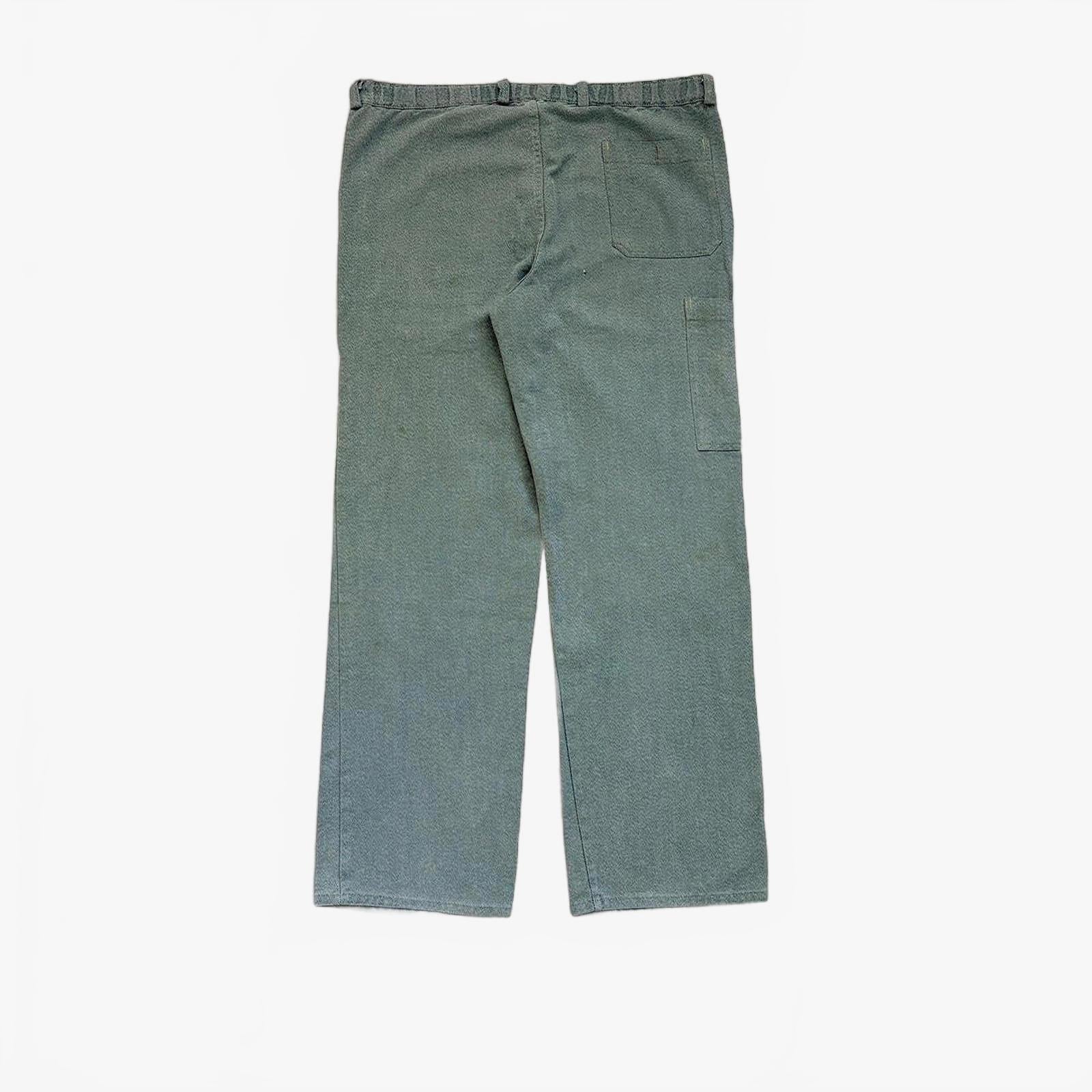 90s Repaired Sanforized Swiss Workwear Trousers / W38