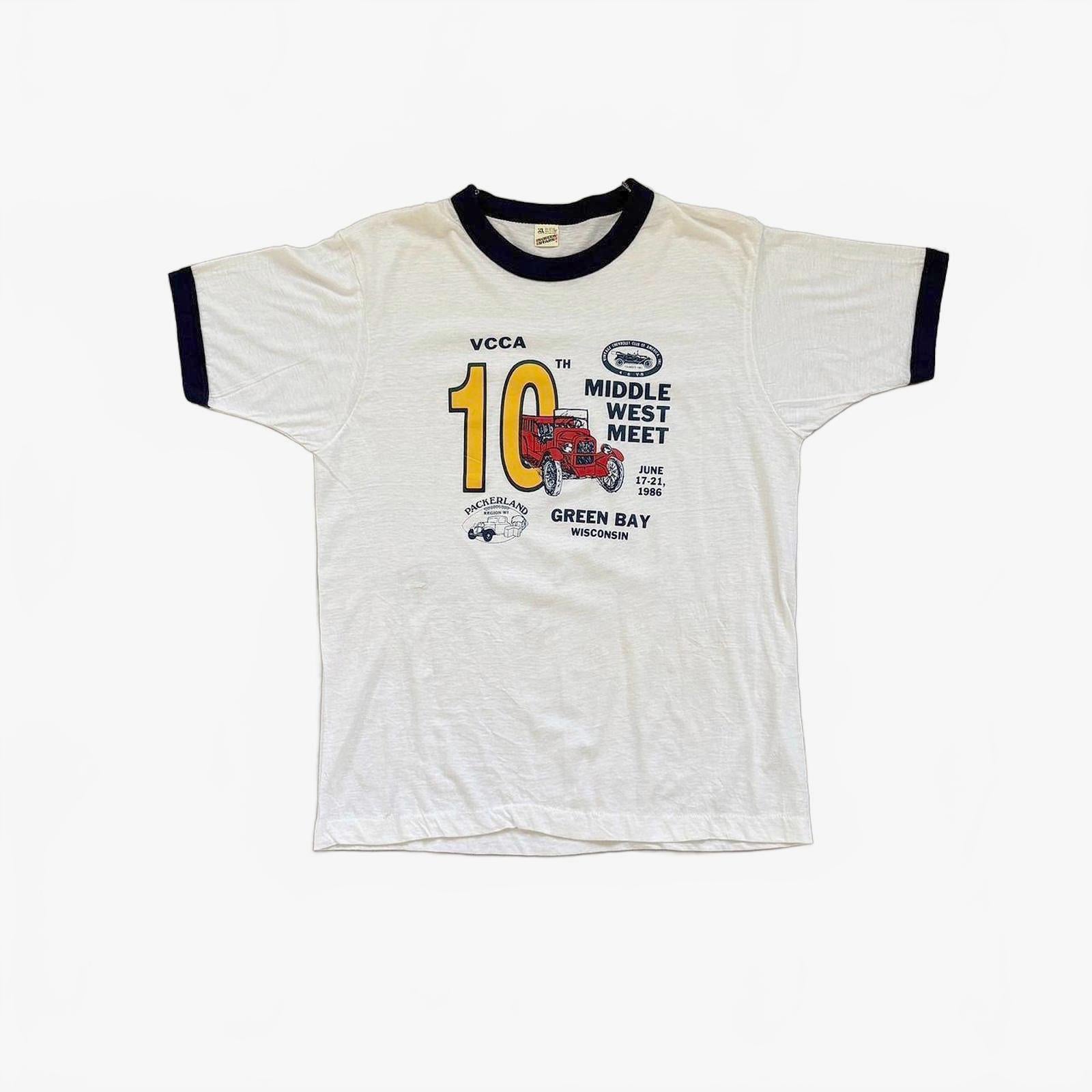 80s Chevrolet Club of America Ringer T-Shirt / L