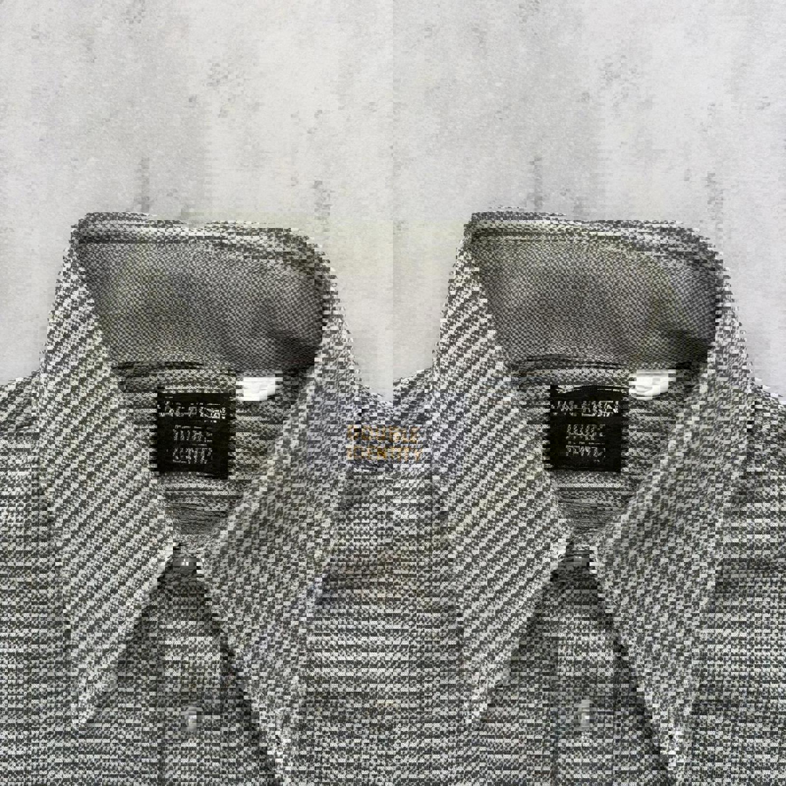 70s Van Heusen Double Identity Gingham Shirt / S