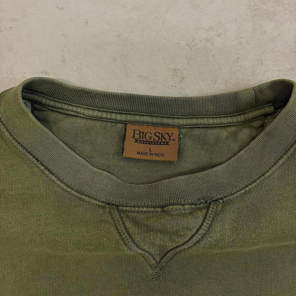 Vintage Blank Crewneck Sweatshirt