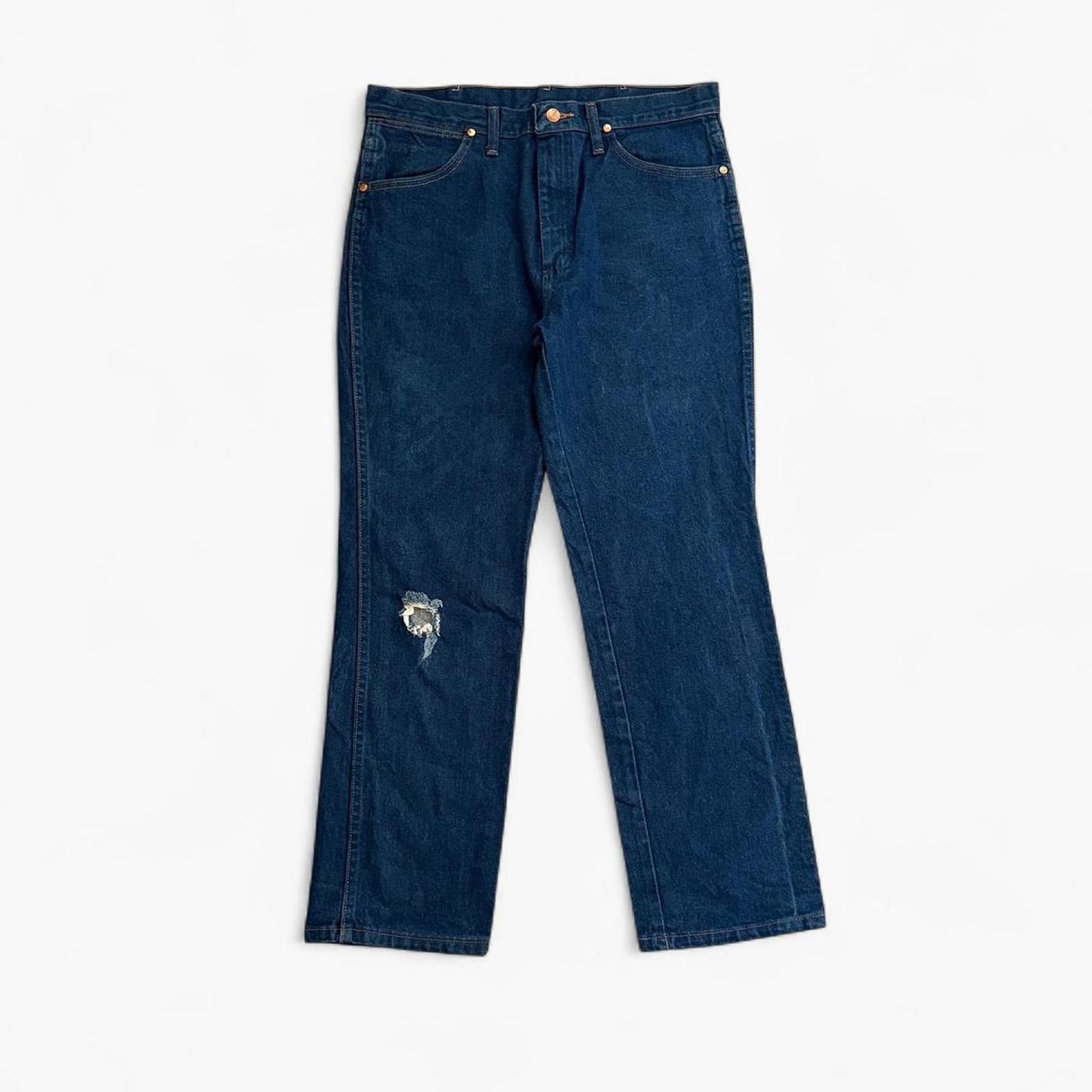 Vintage Wrangler Bootcut Distressed Jeans