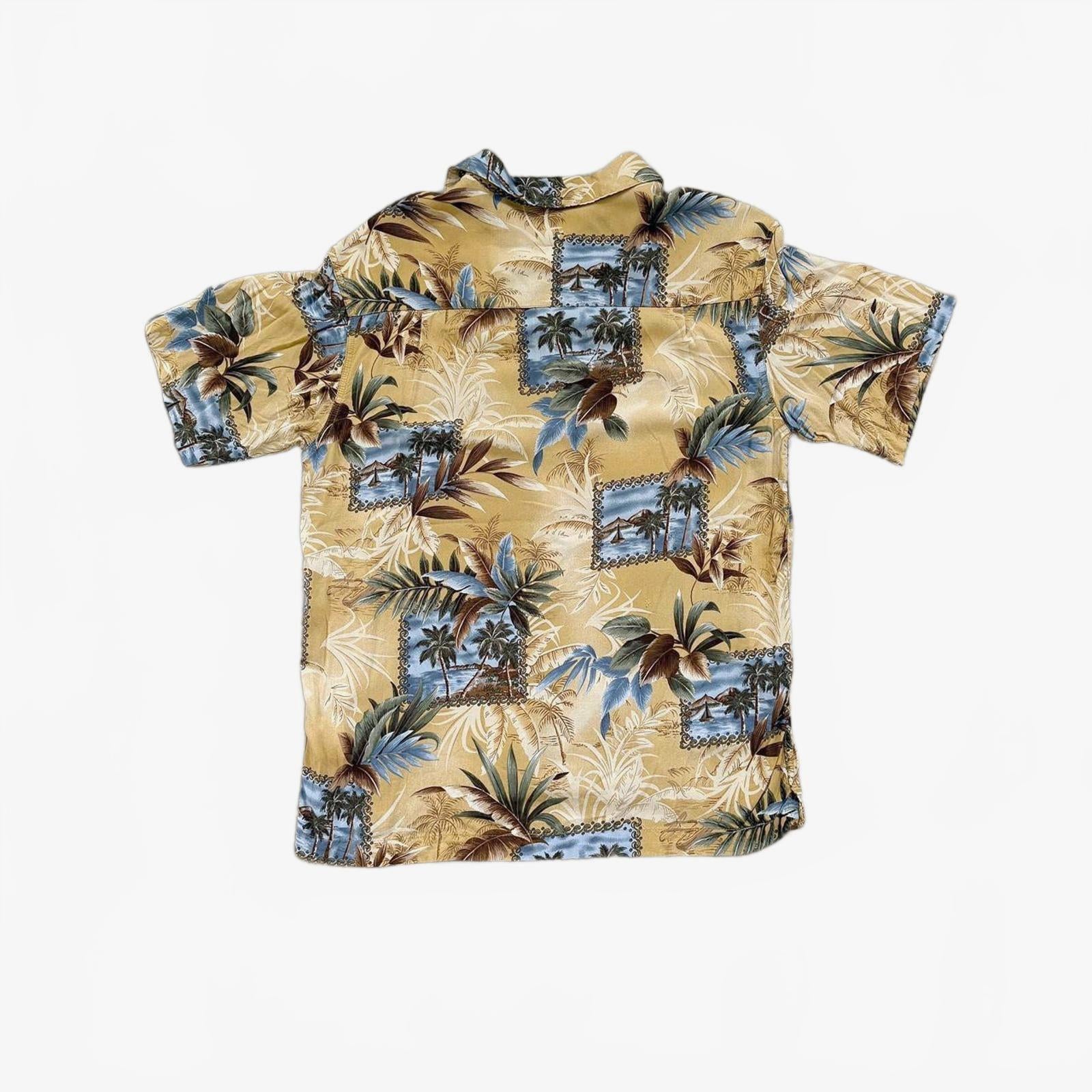 90s David Taylor Hawaiian Shirt / L