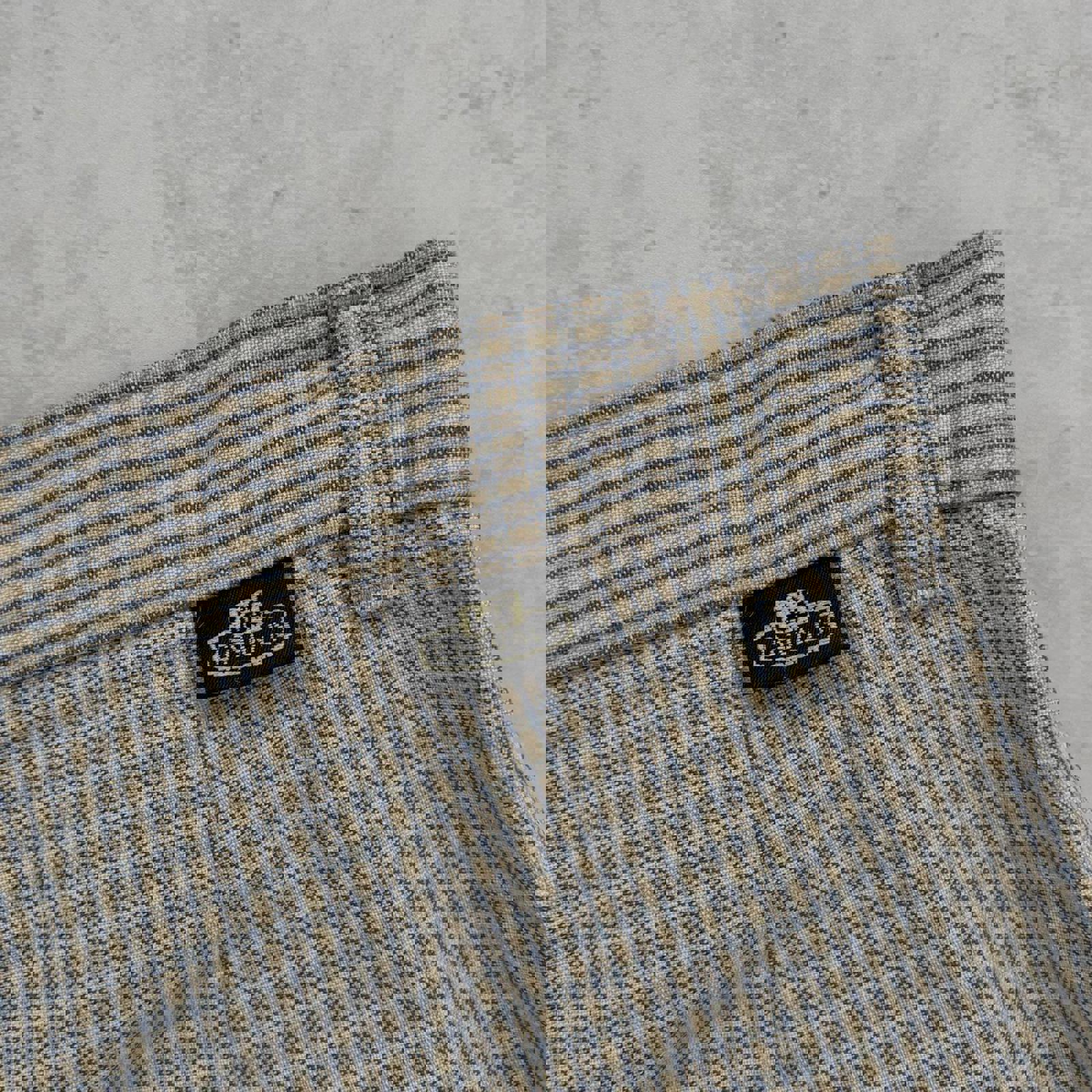 90s Lee Casuals Pleated Check Shorts